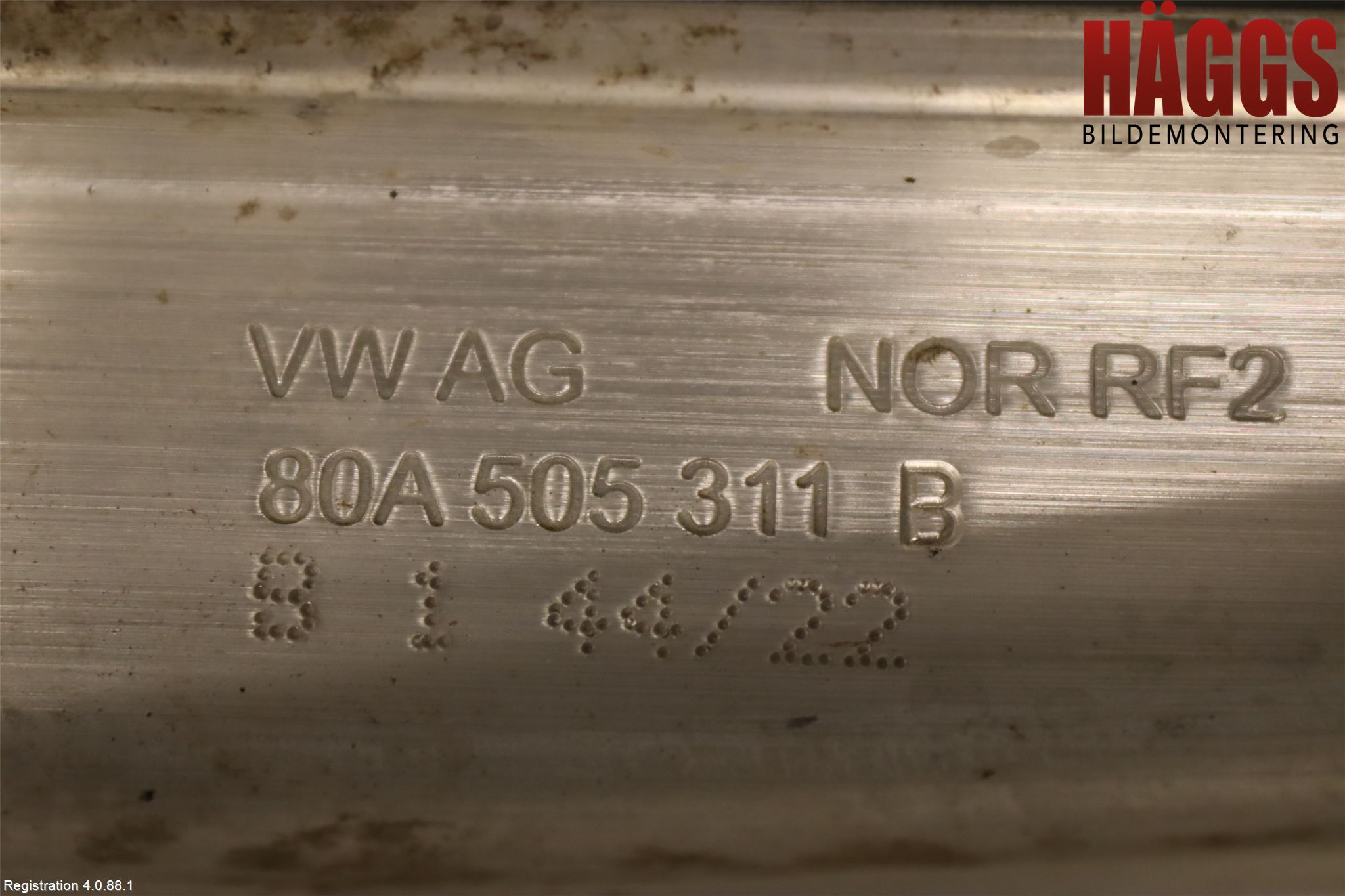 Audi A7 Sportback 4K 18- Bärarm Bak Höger