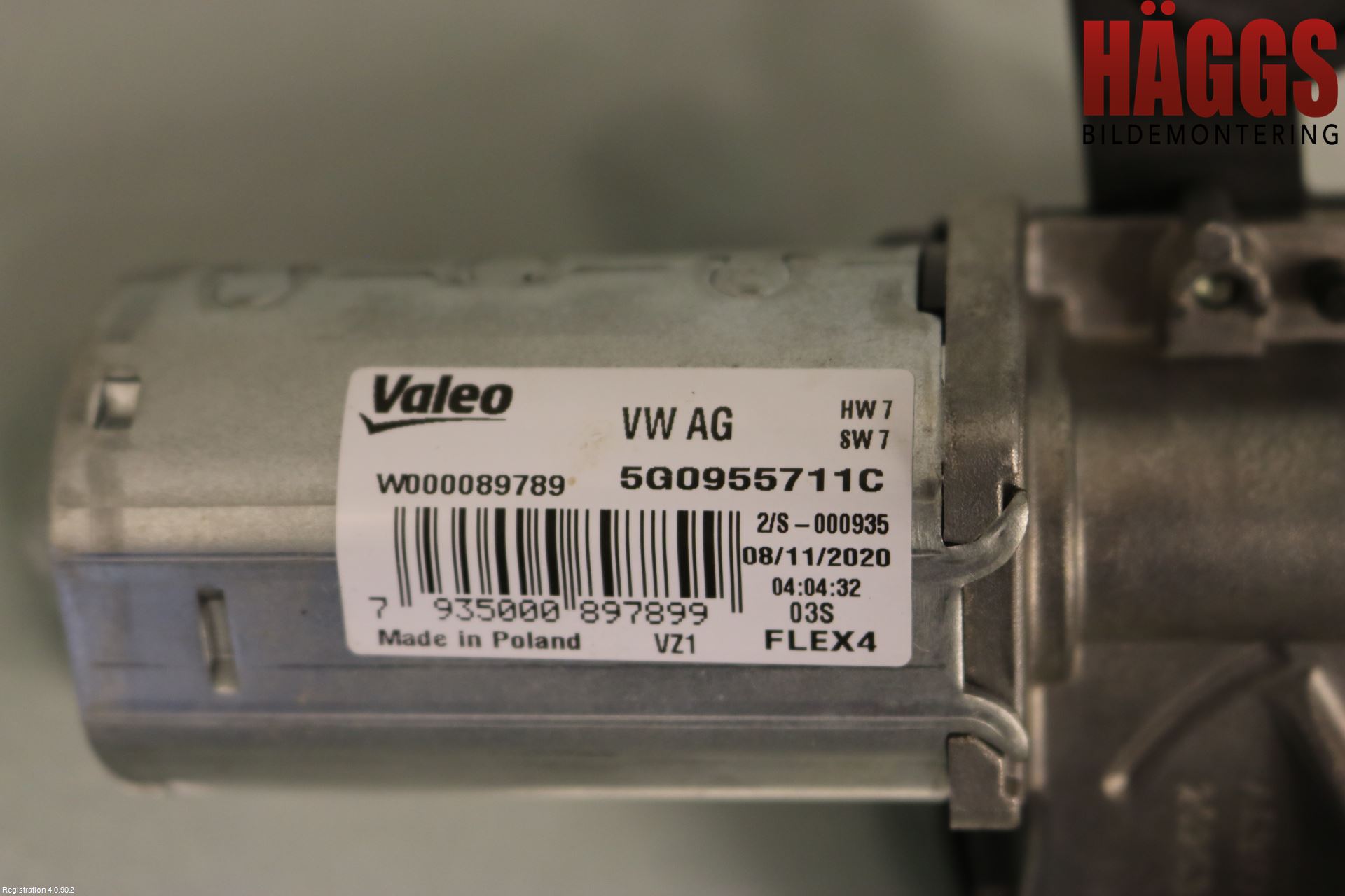Volkswagen VW PASSAT 20-24 Torkarmotor Baklucka
