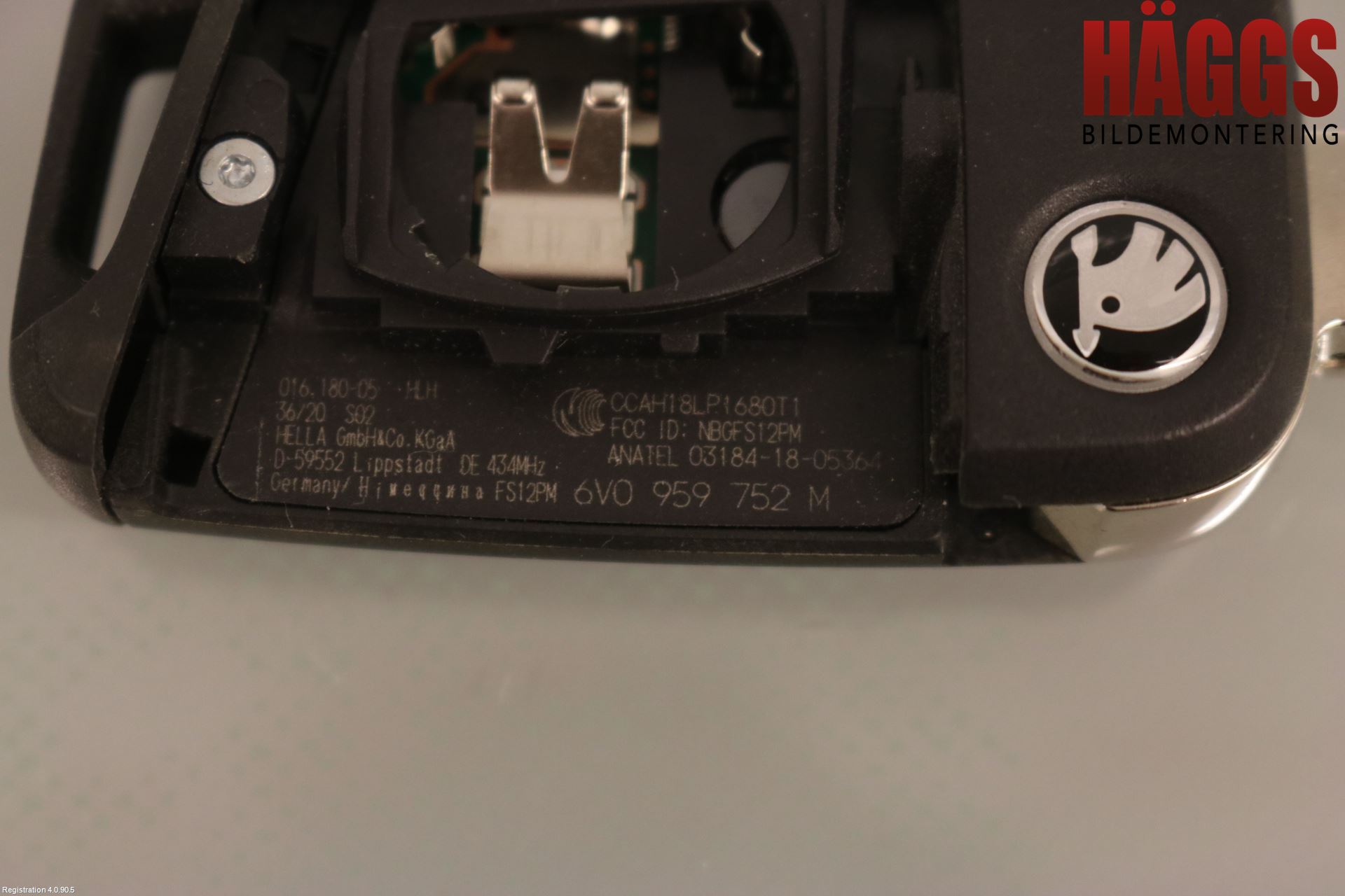 Skoda FABIA 15-21 Nyckel-Nycklar