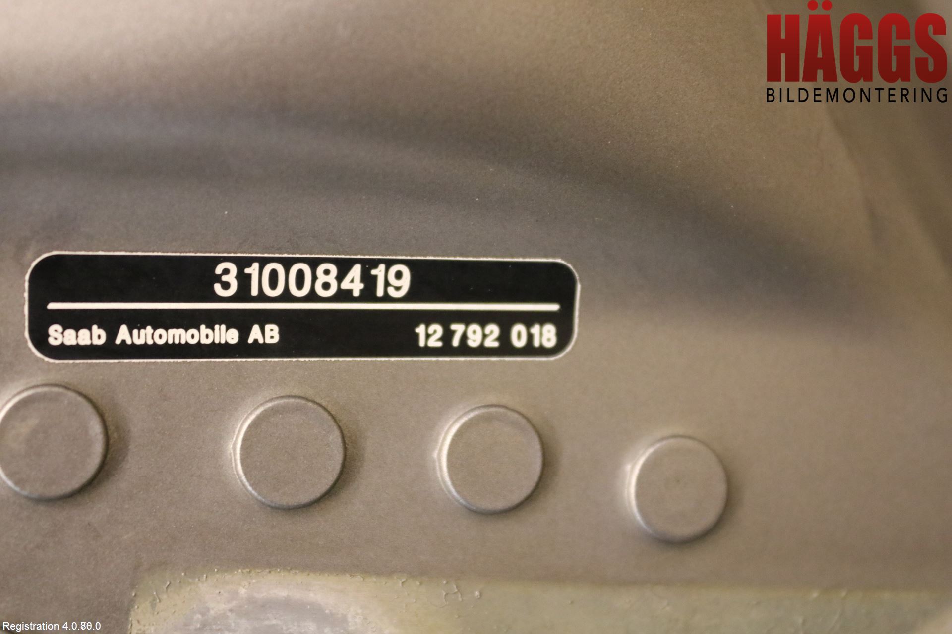 Saab 9-3 VER 2 Huv Fram