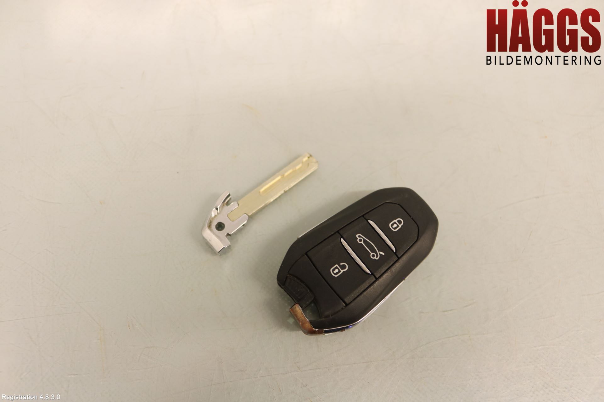 Citroen C4 GRAND PICASSO 14-18 Nyckel-Nycklar
