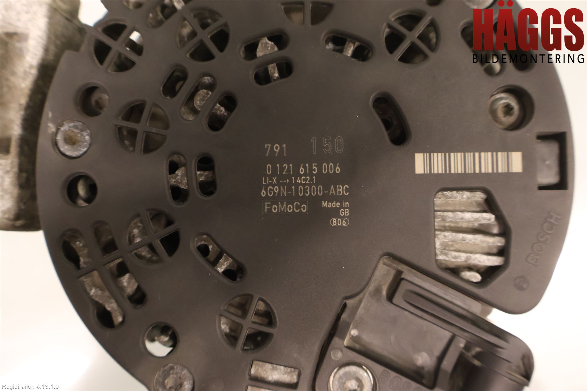 Volvo V70 08-13 Generator