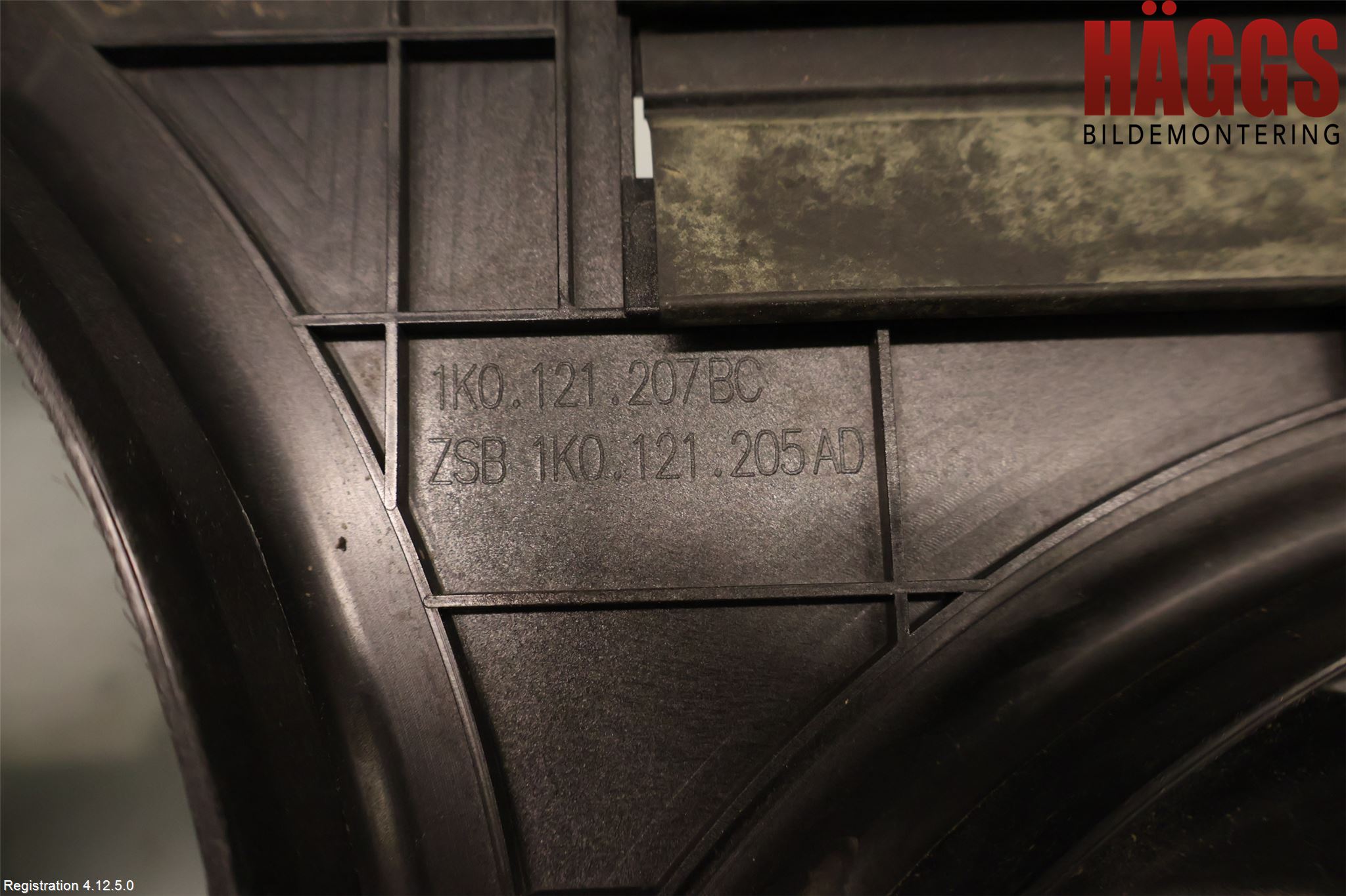 Volkswagen VW PASSAT 11-14 Kylfläktkåpa