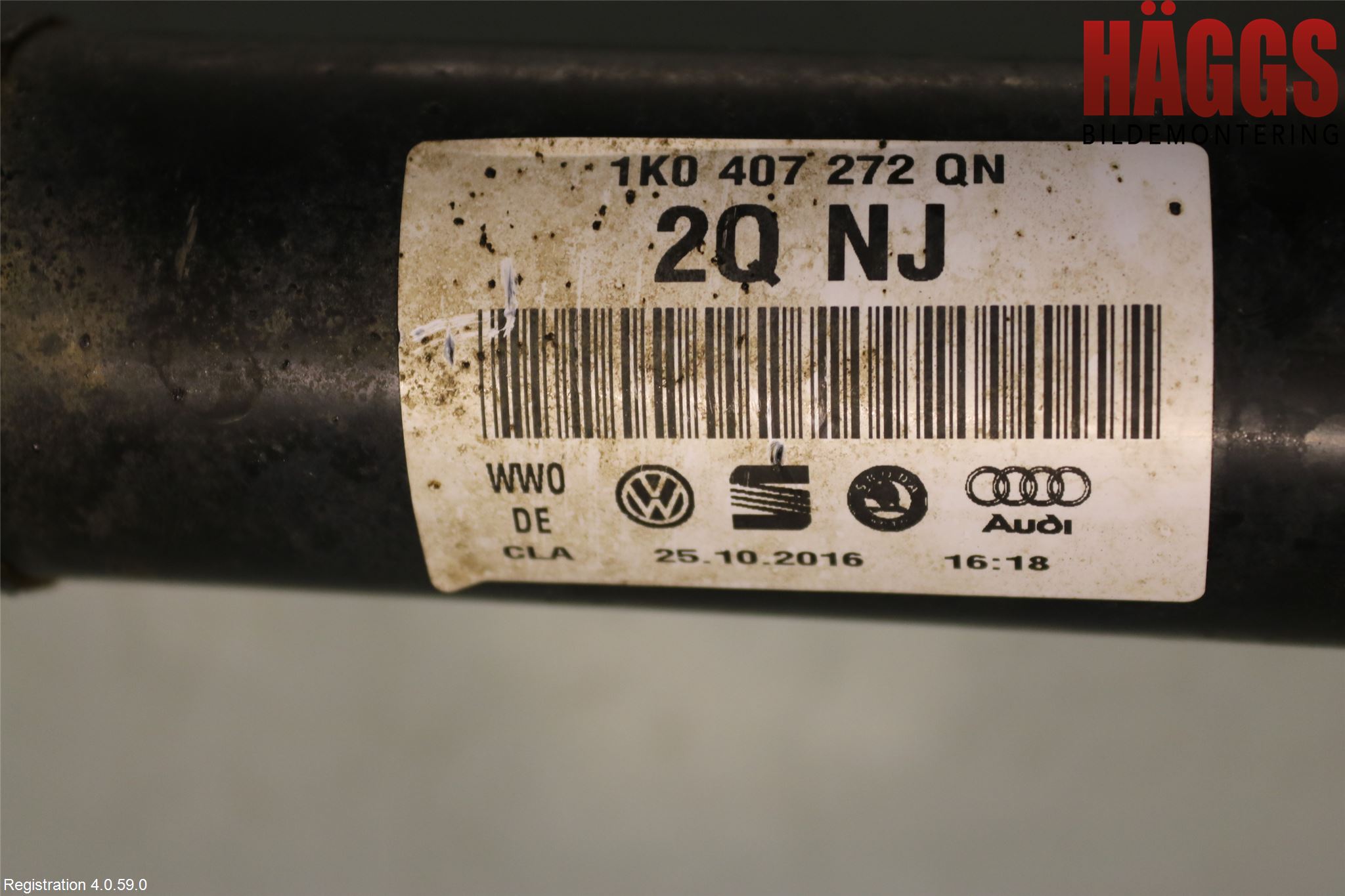 Skoda SUPERB 09-15 Drivaxel Fram Höger