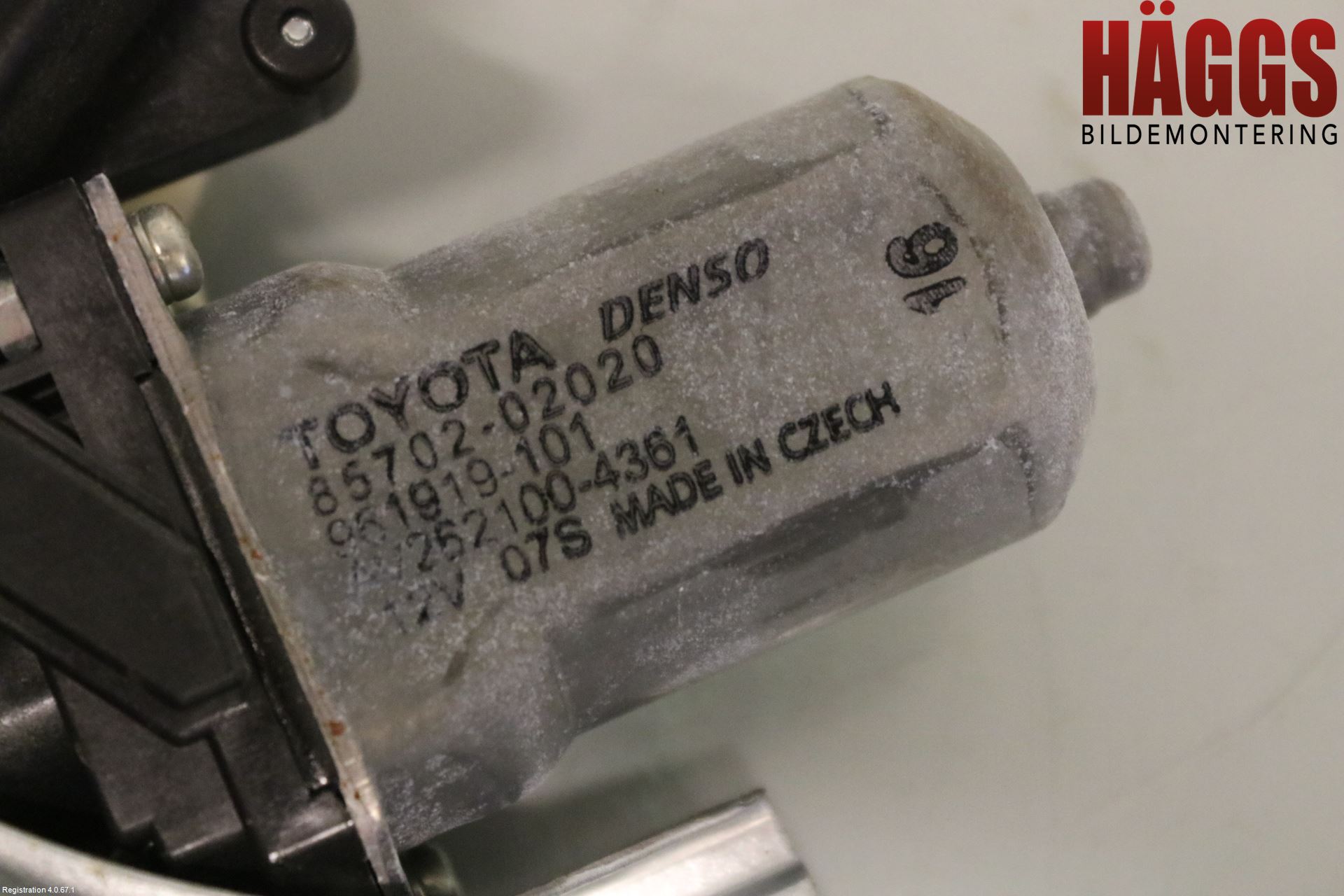 Toyota YARIS XP130 15-20 Fönsterhiss El Kompl