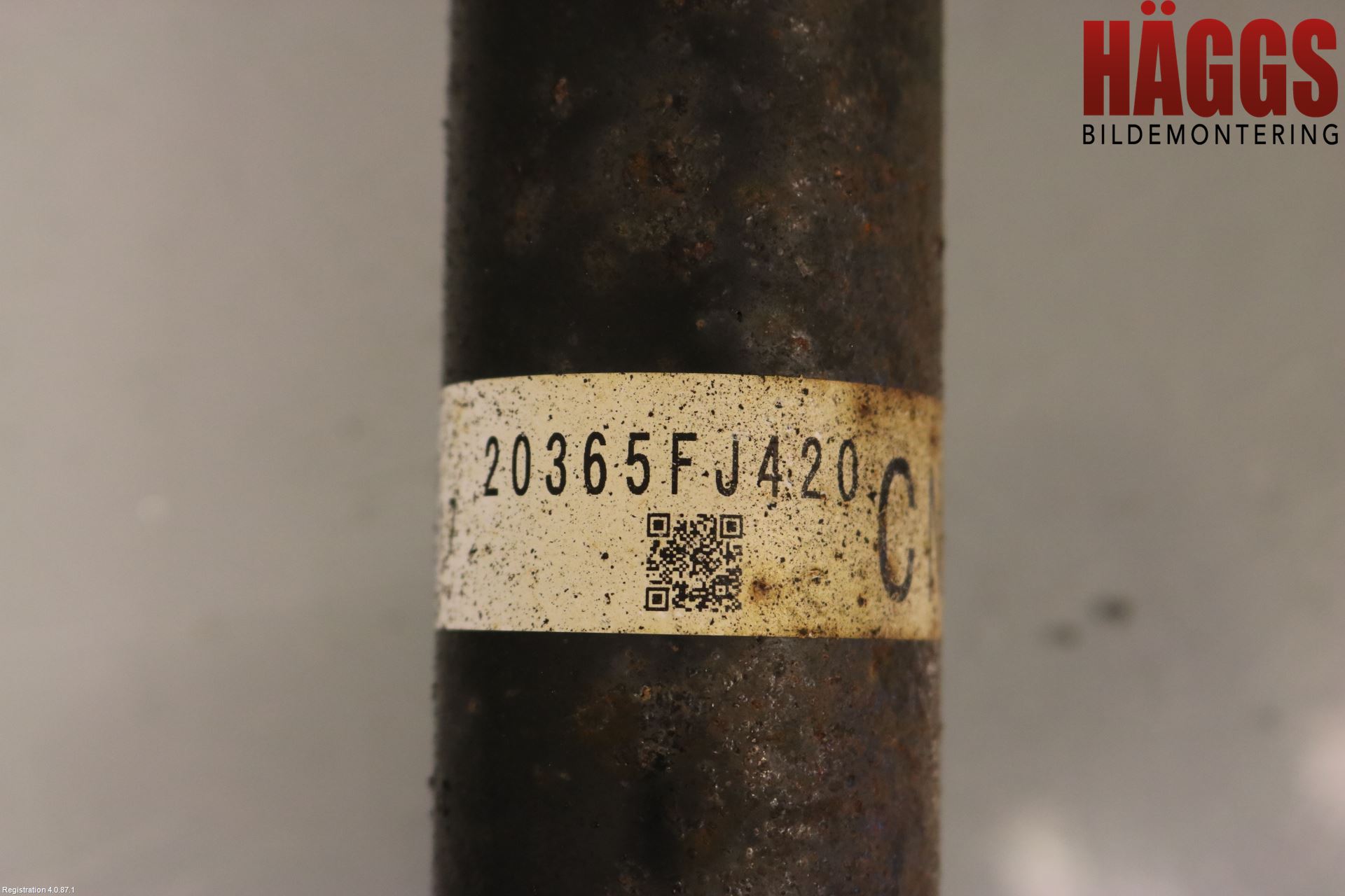 Subaru XV 12-17 Fjäderben Bak Vänster
