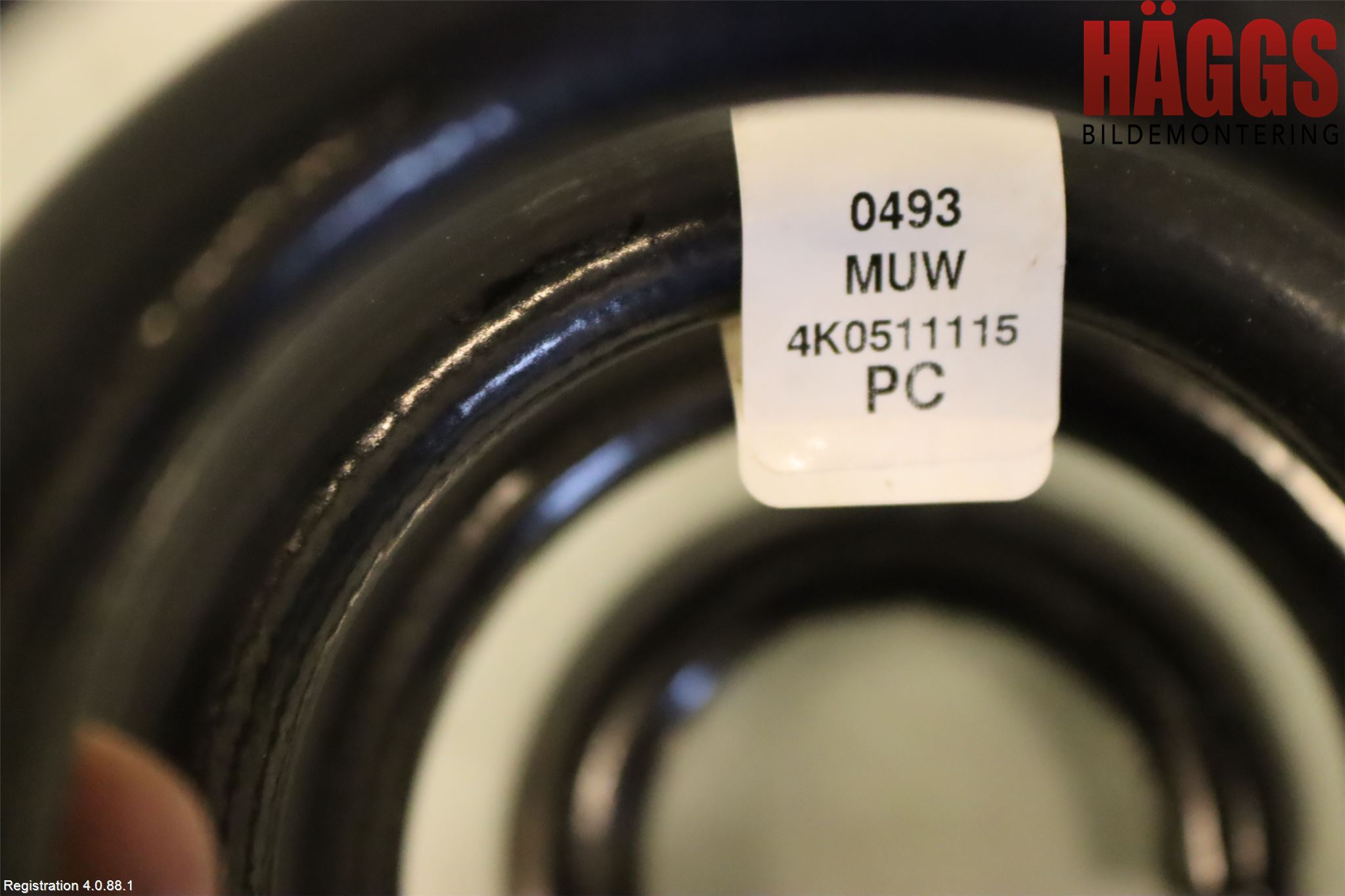 Audi A7 Sportback 4K 18- Fjäder Bak