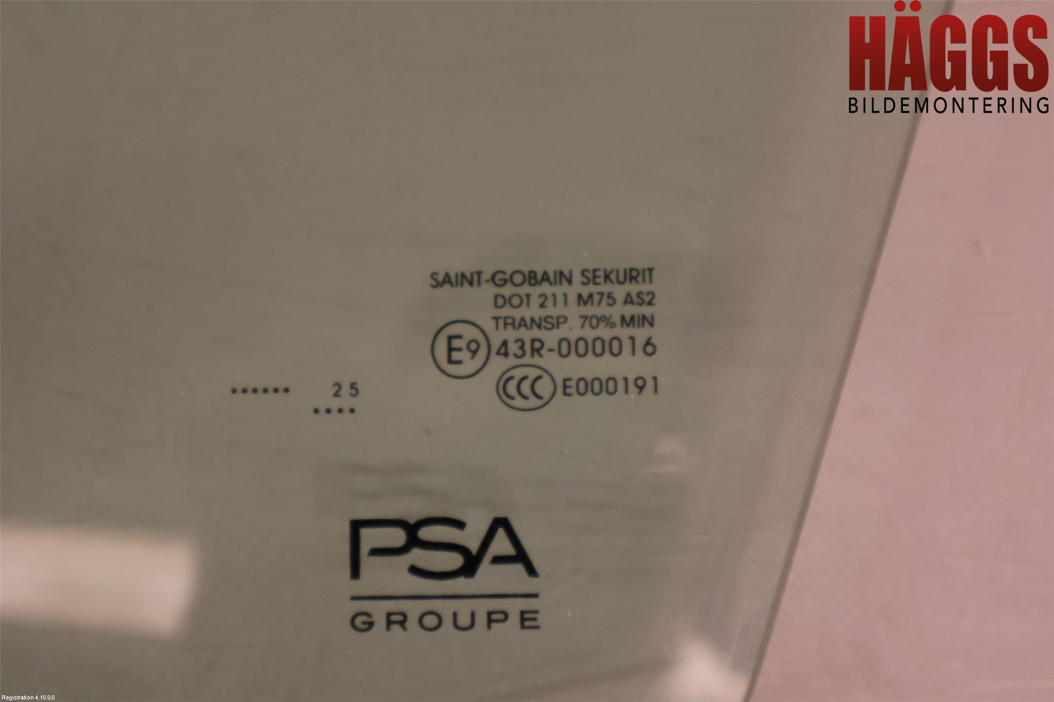 Citroen C4/E-C4 C4X/E-C4X III 21- Dörruta Fram Vänster