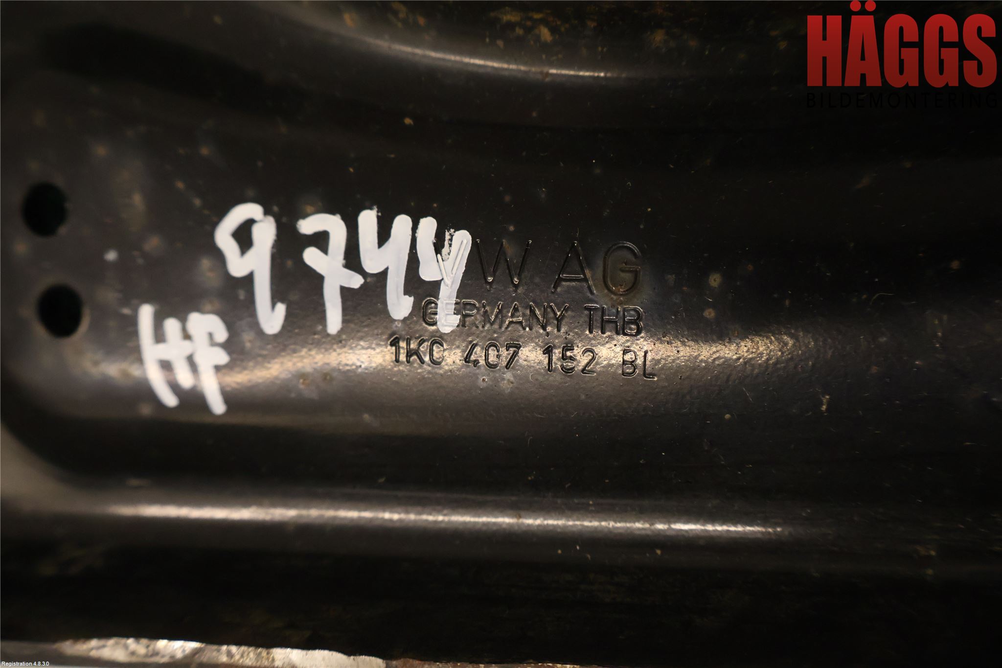 Volkswagen VW CADDY 16-20 Bärarm Fram Undre Hö