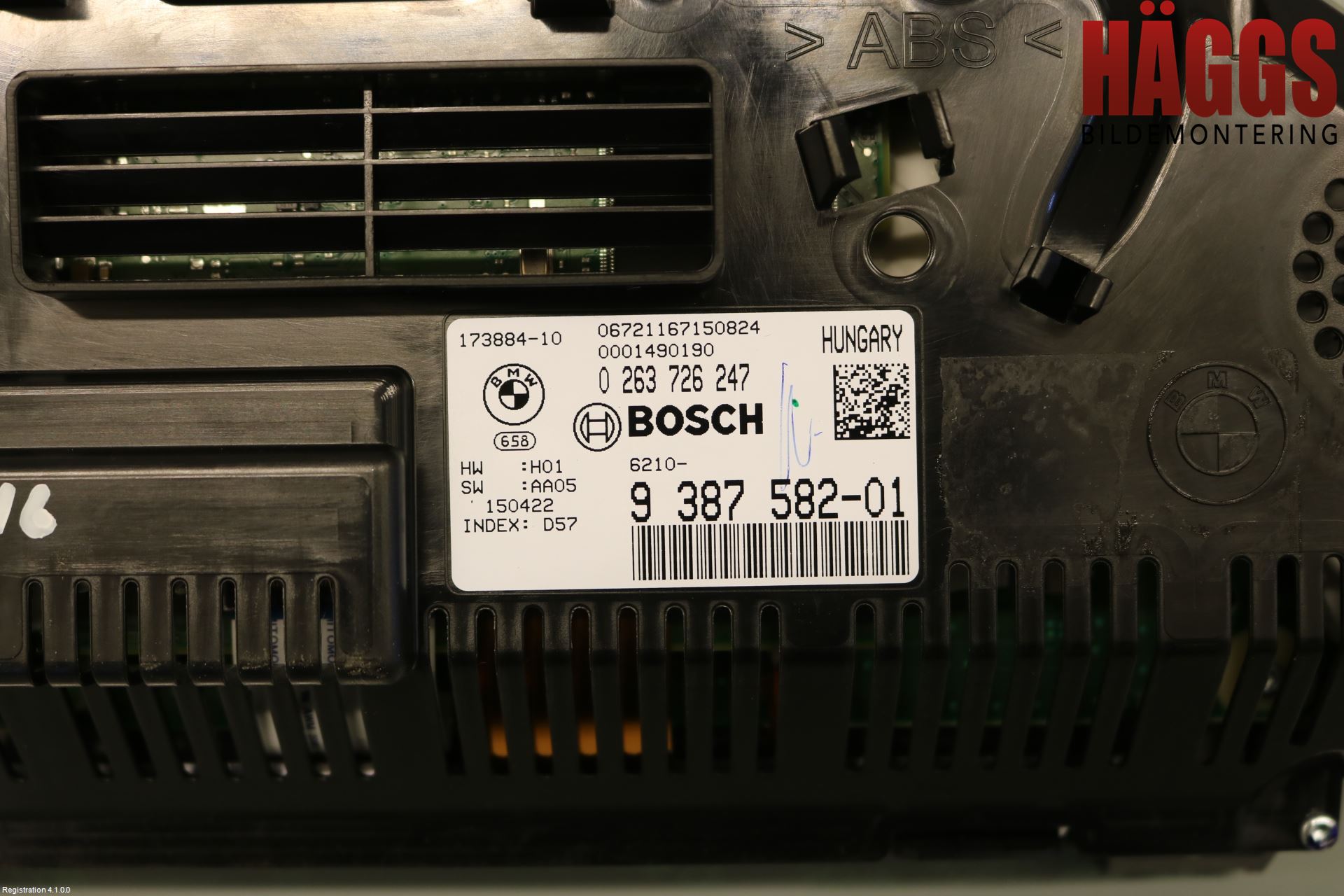 BMW 5 F10/F11/F18 09-17 Instrument Komb