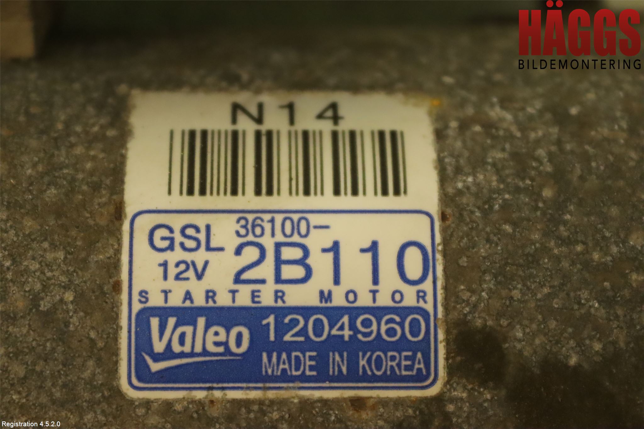 Kia SOUL 09- Startmotor