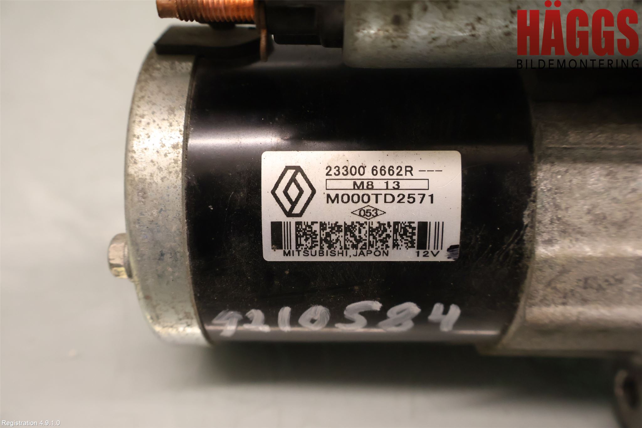Nissan QASHQAI 17-21 Startmotor