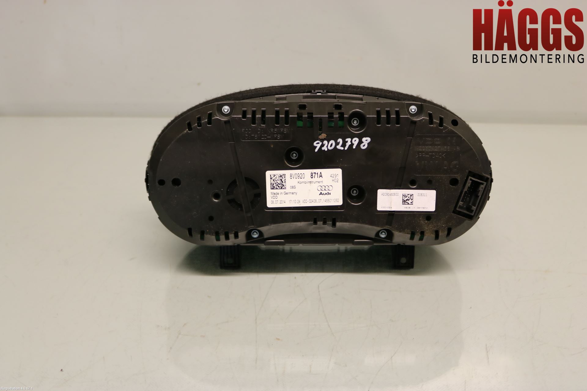 Audi A3/S3 8V 13-20 Instrument Komb