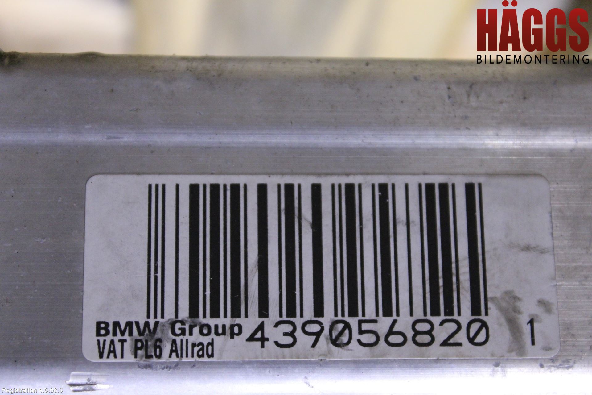 BMW 5 F10/F11/F18 09-17 Framvagnsbalk
