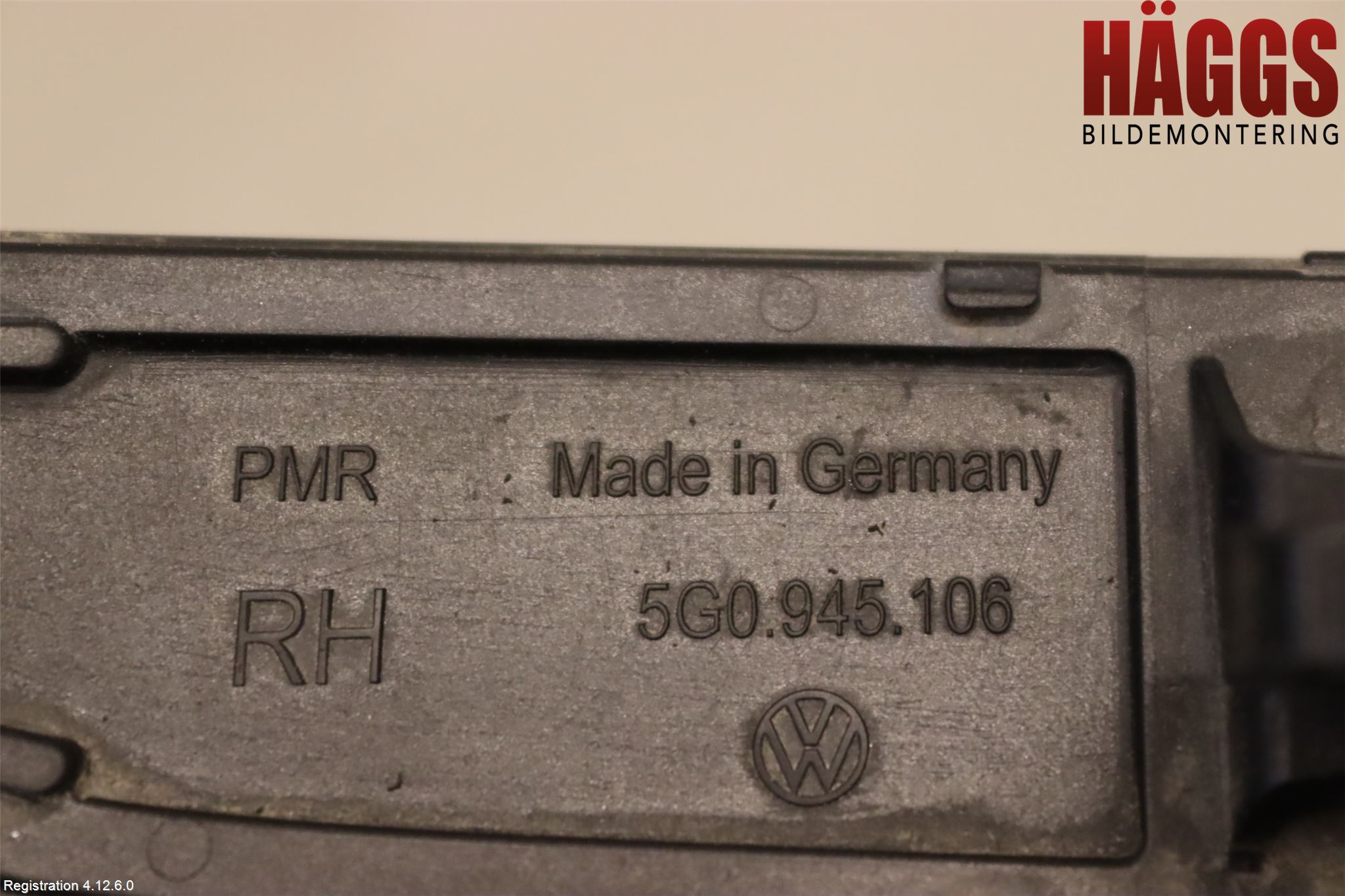 Volkswagen VW GOLF / E-GOLF VII 13-20 Dimljus/Reflex Bak