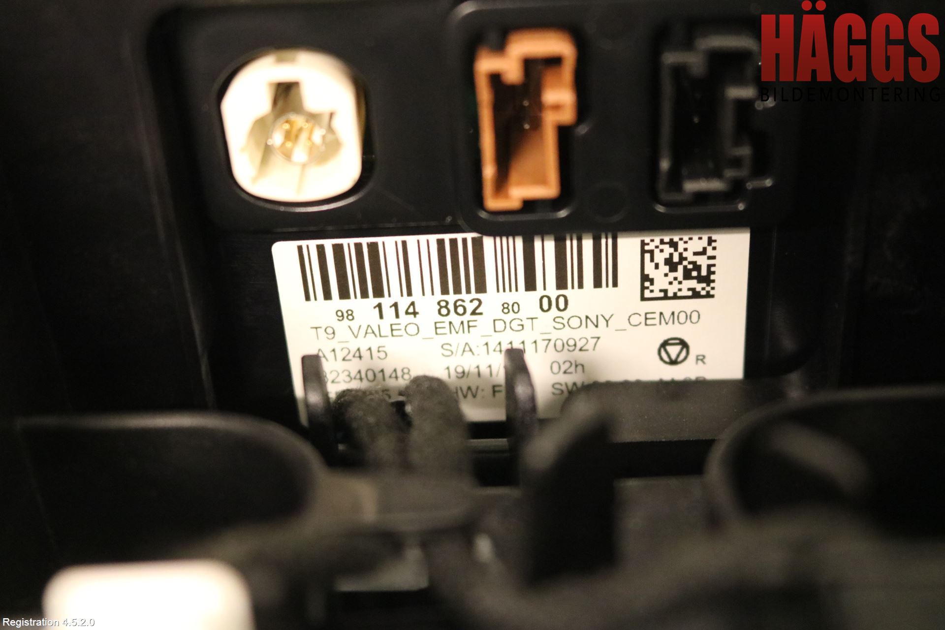 Citroen C4 CACTUS 14-20 Multifunktionsdisplay