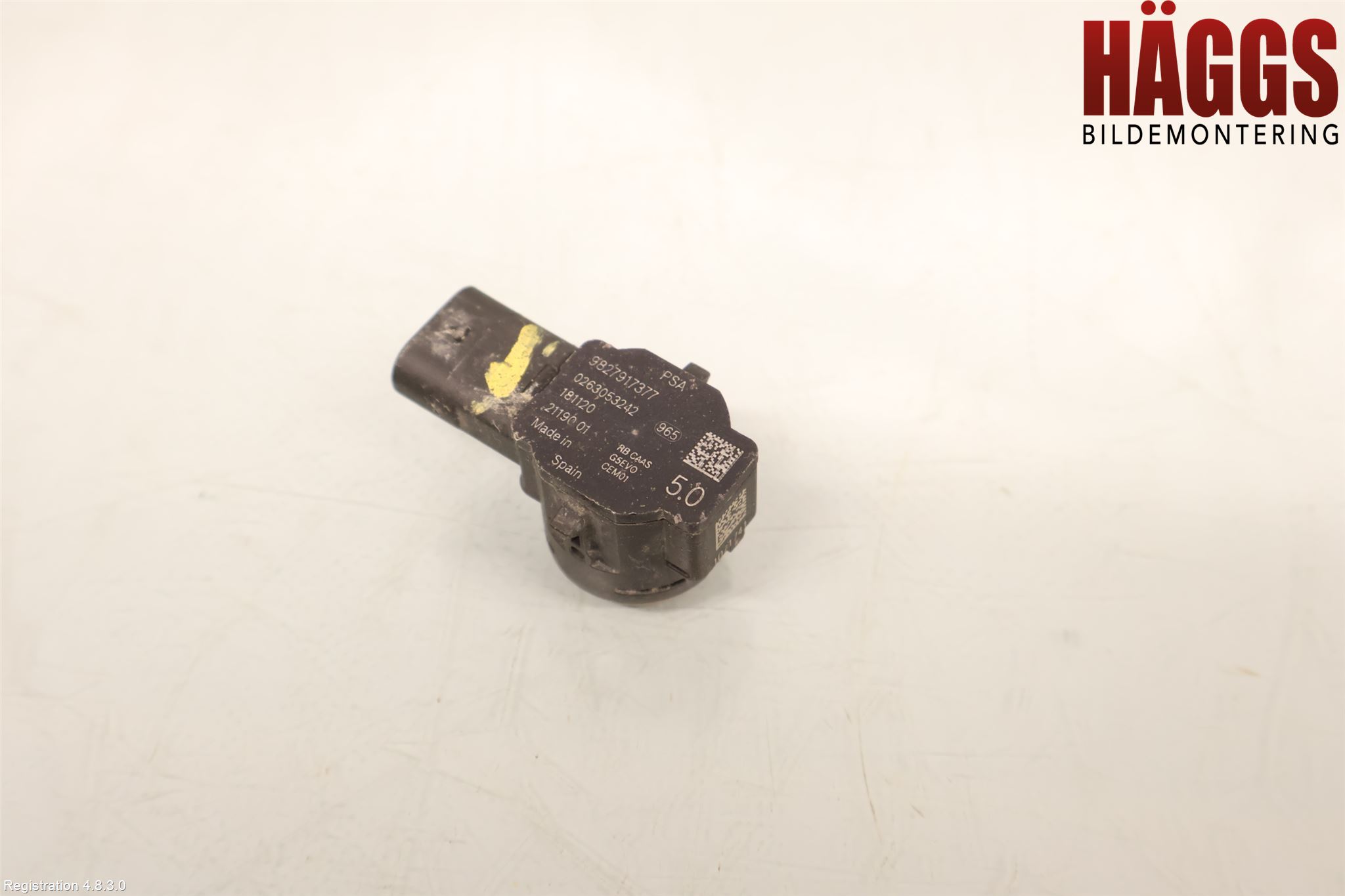 Citroen COTROEN C3 17-24 Parkeringshjälp Backsensor