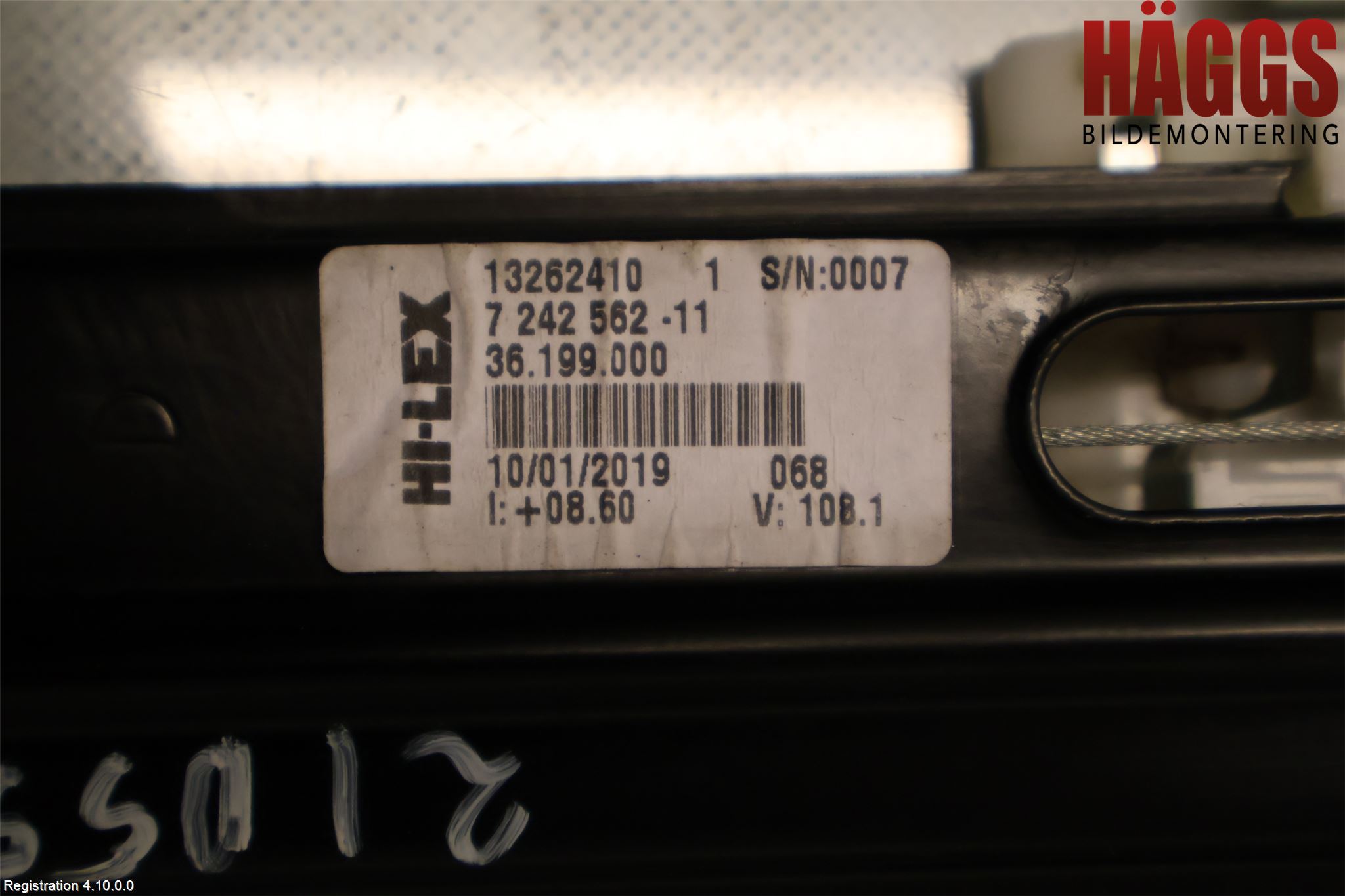BMW 1 F20/F21 11-19 Fönsterhiss El Kompl