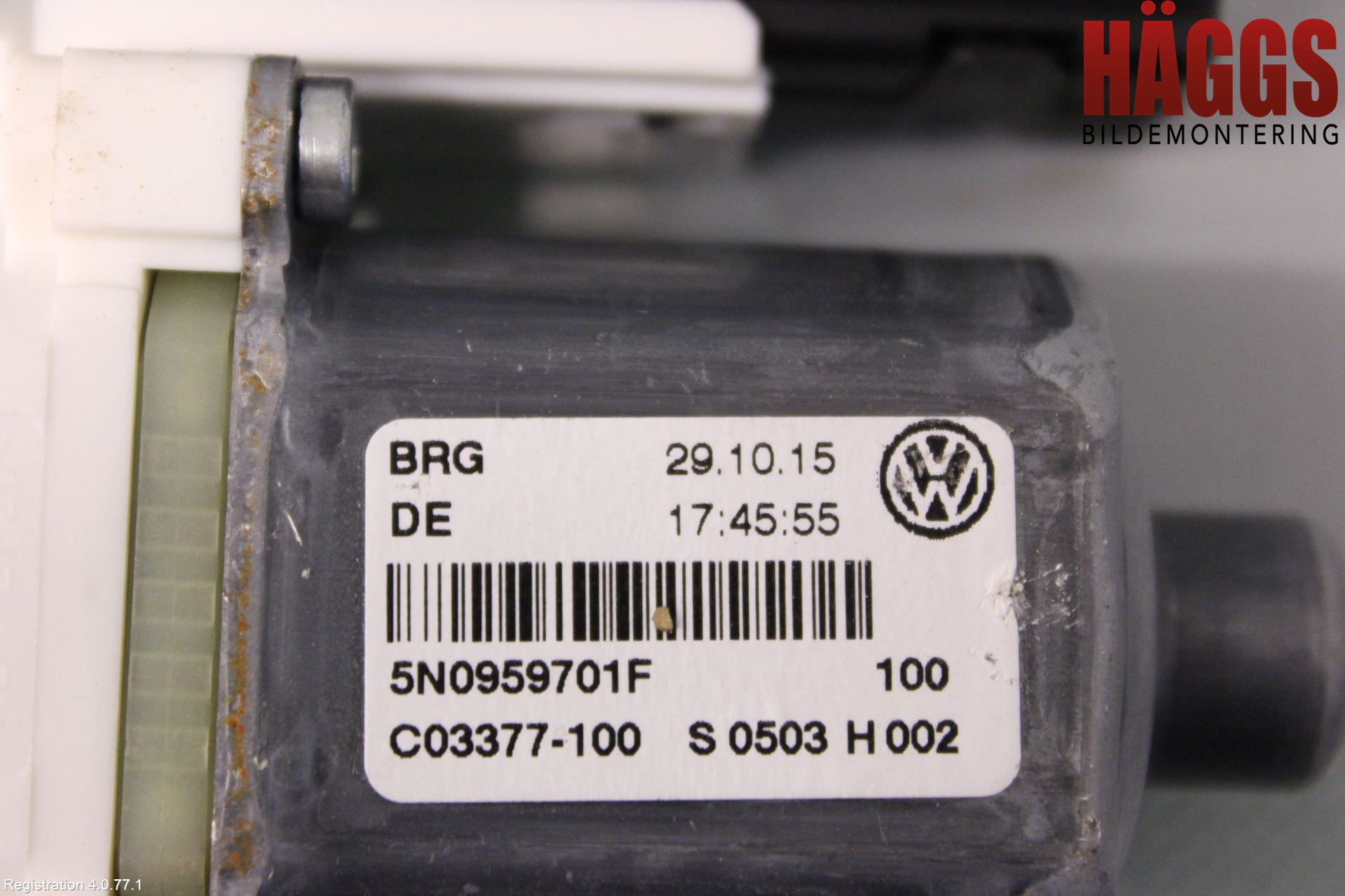Volkswagen VW TIGUAN 07-16 Fönsterhissmotor