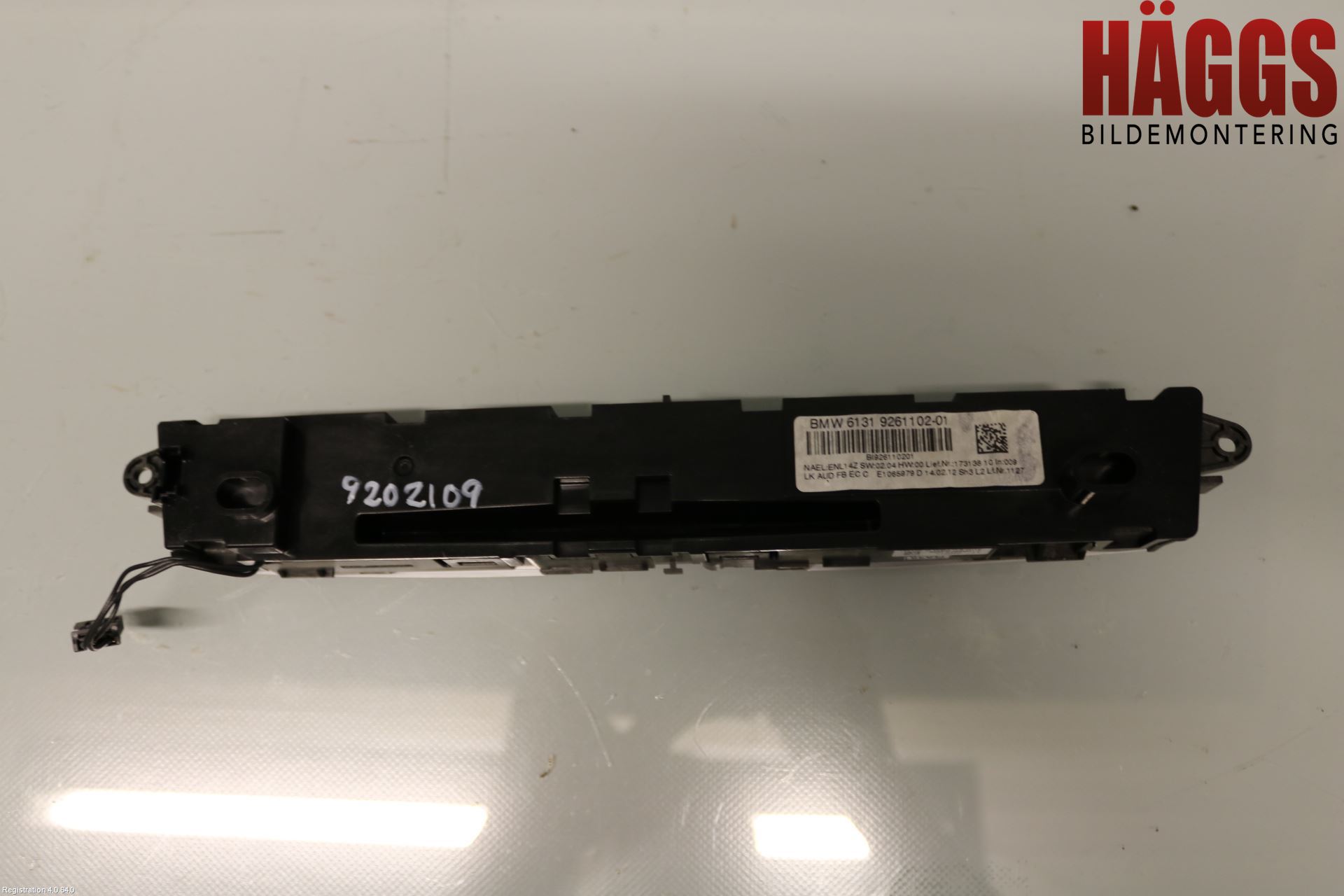 BMW 3 F30/F31/F80 12-19 Cd Radio - Multimediapanel