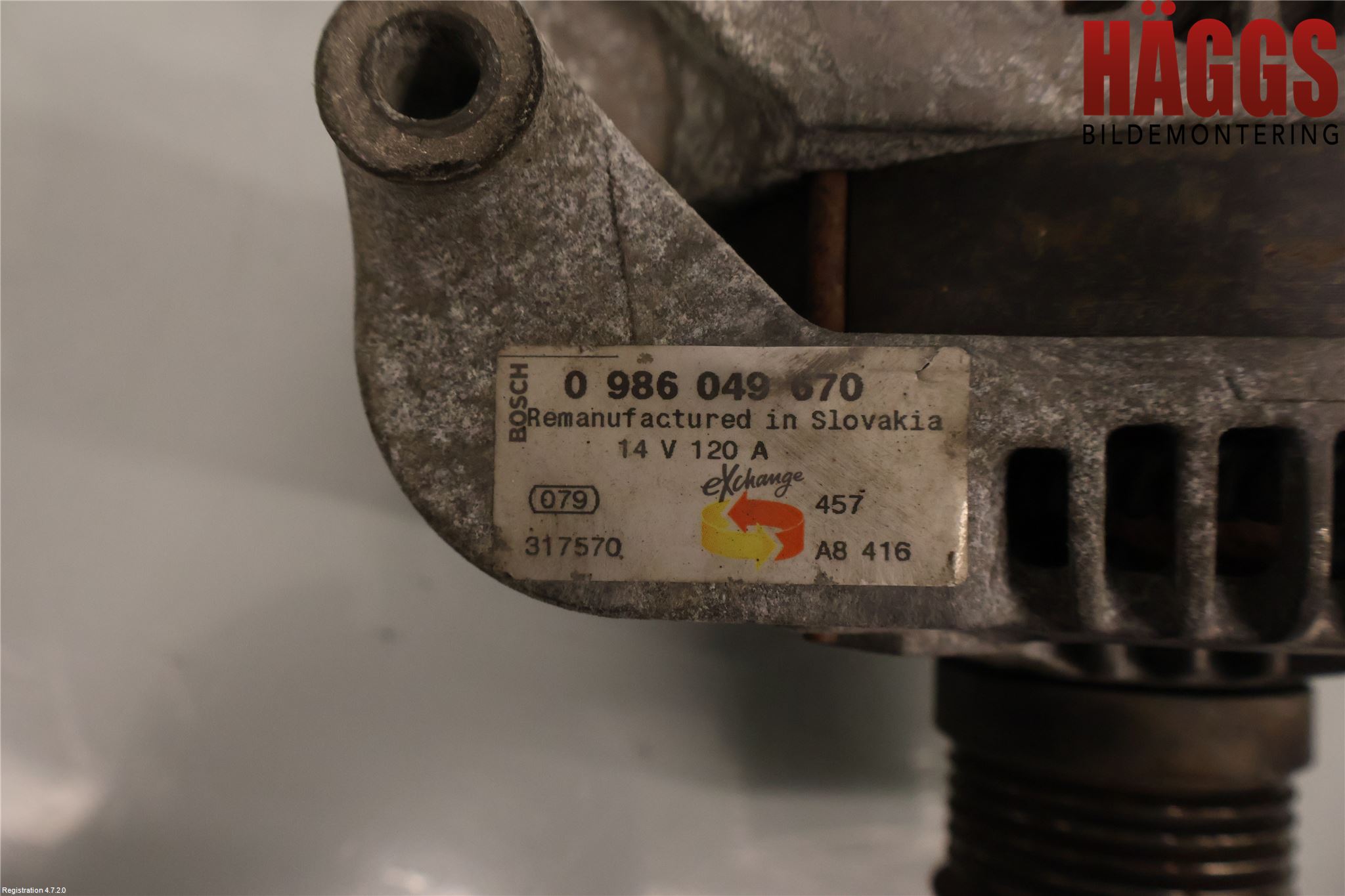 Volvo S40 04-07 Generator