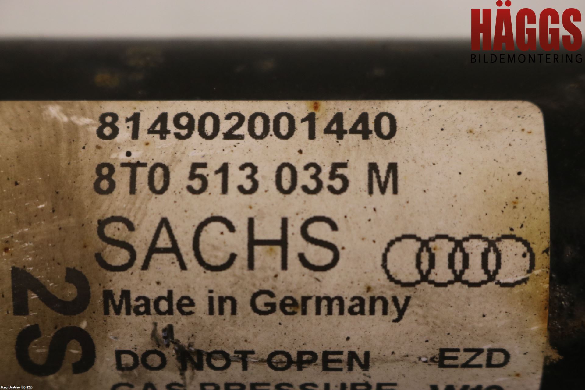 Audi A5 07-16 Stötdämpare Bak