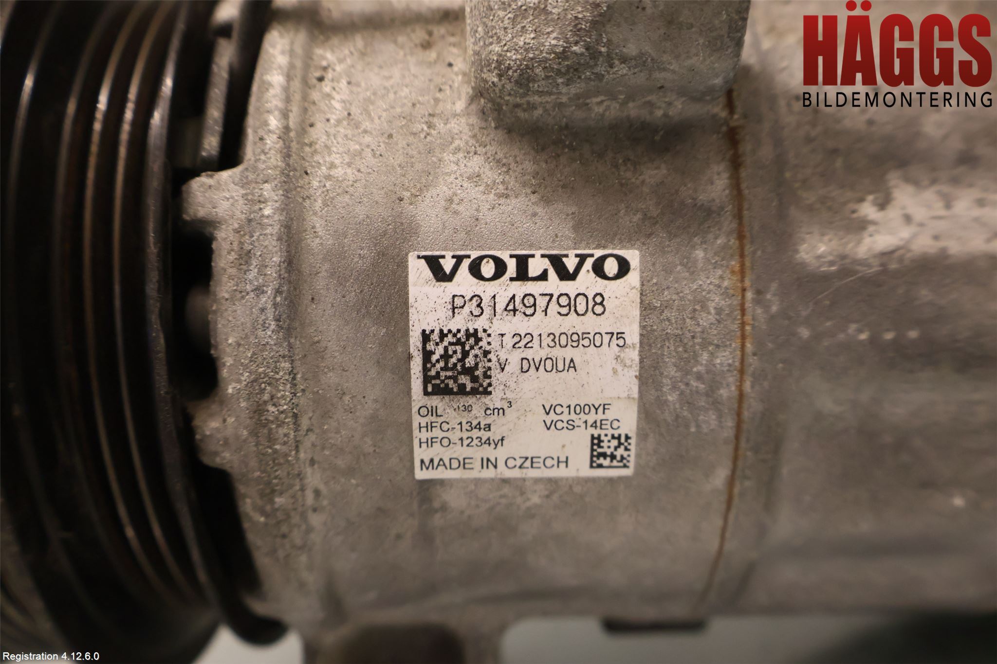 Volvo V60 CROSS COUNTRY 19- Ac Kompressor