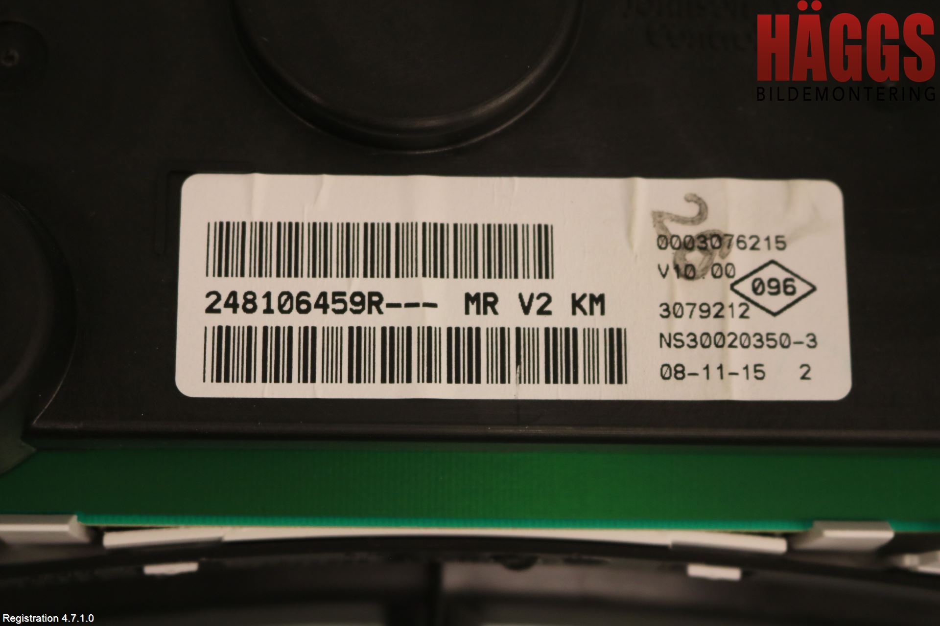 Dacia DUSTER 10-17 Instrument Komb