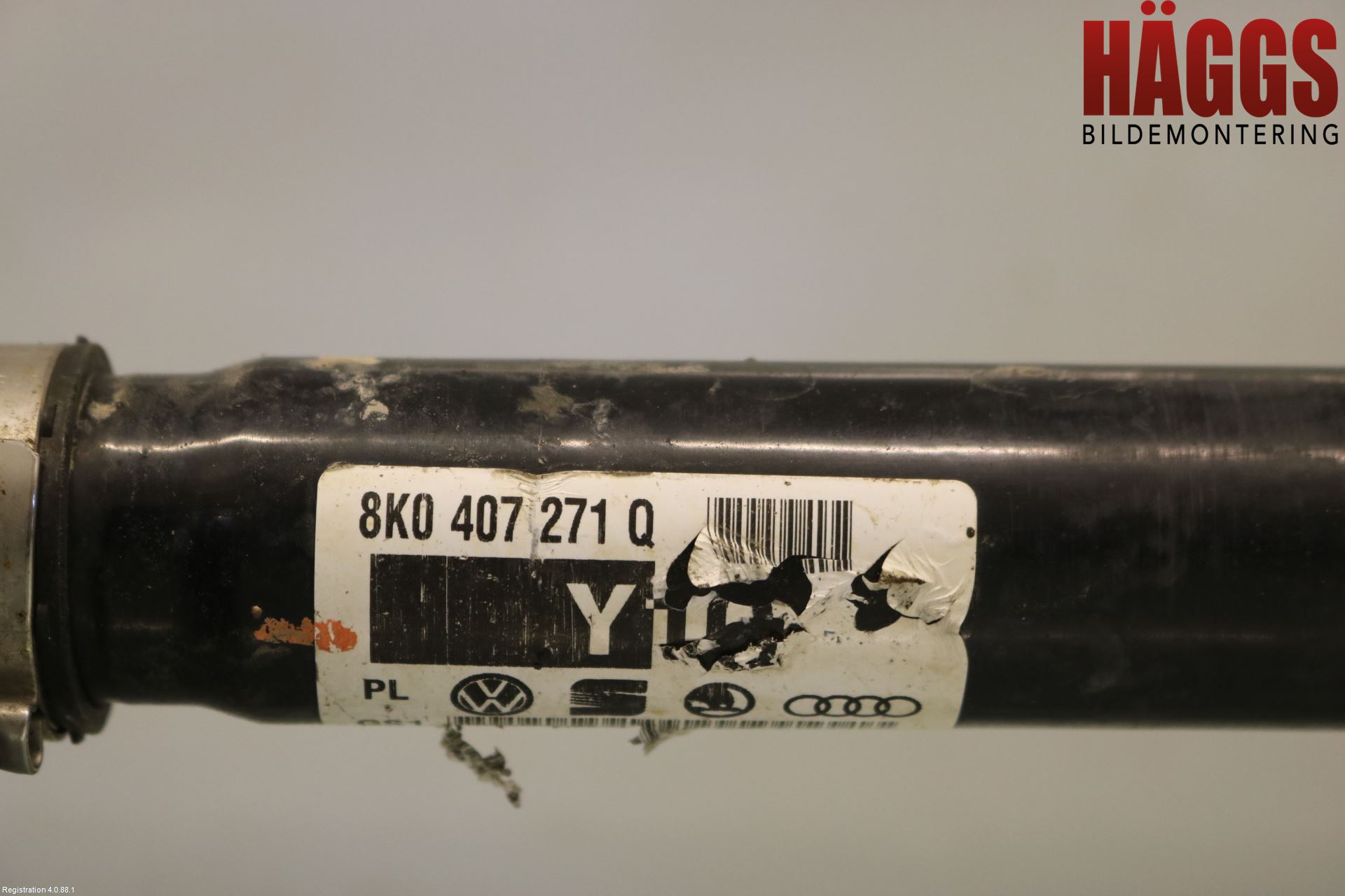 Audi A4/S4 08-11 Drivaxel Fram Vänster