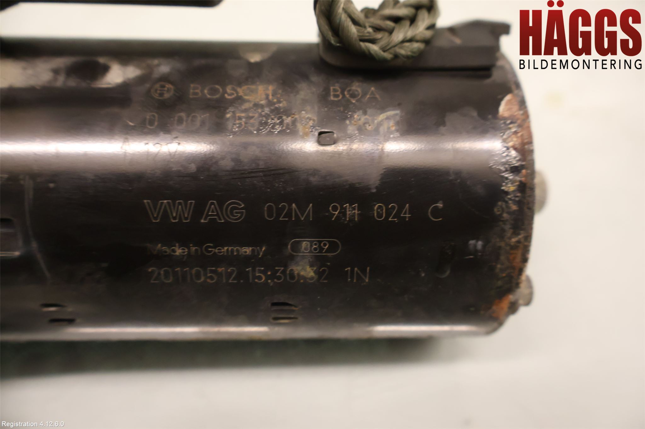 Audi A3/S3 05-13 Startmotor Diesel