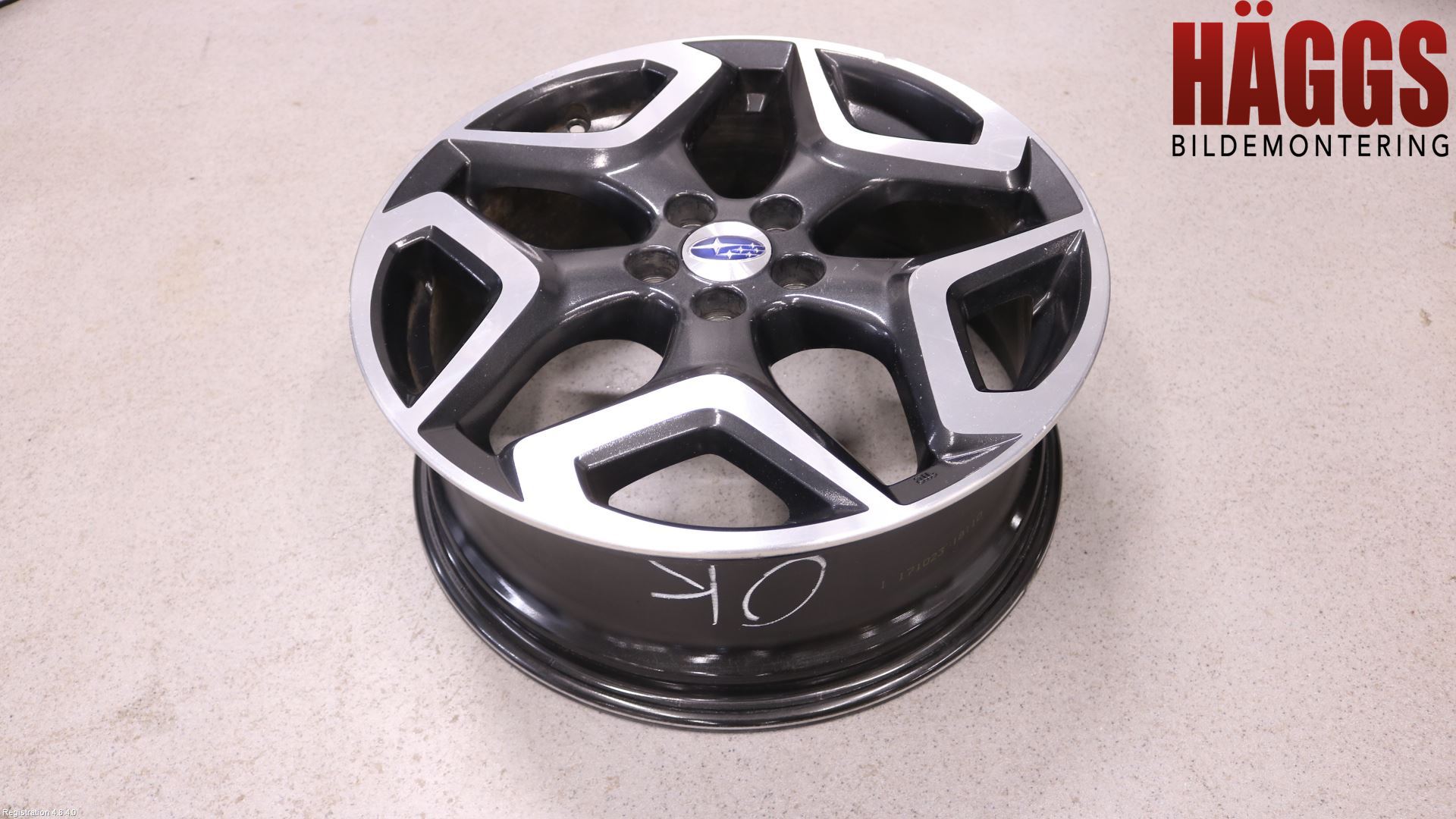 Subaru XV 18-22 Fälg Aluminium