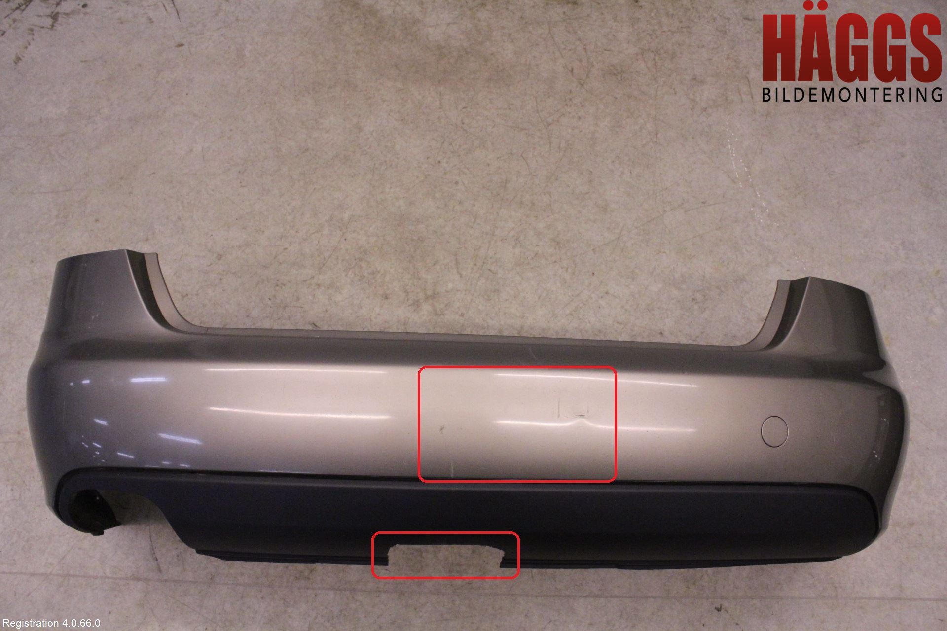 Audi A4/S4 08-11 Stötfångarbeklädnad Bak