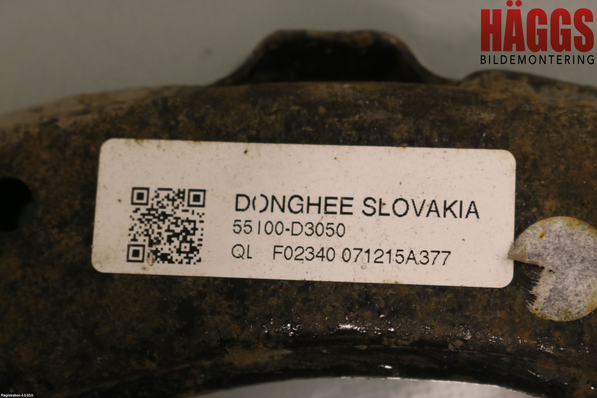 Kia SPORTAGE (QL) 16-21 Bärarm Bak Övre Vänster