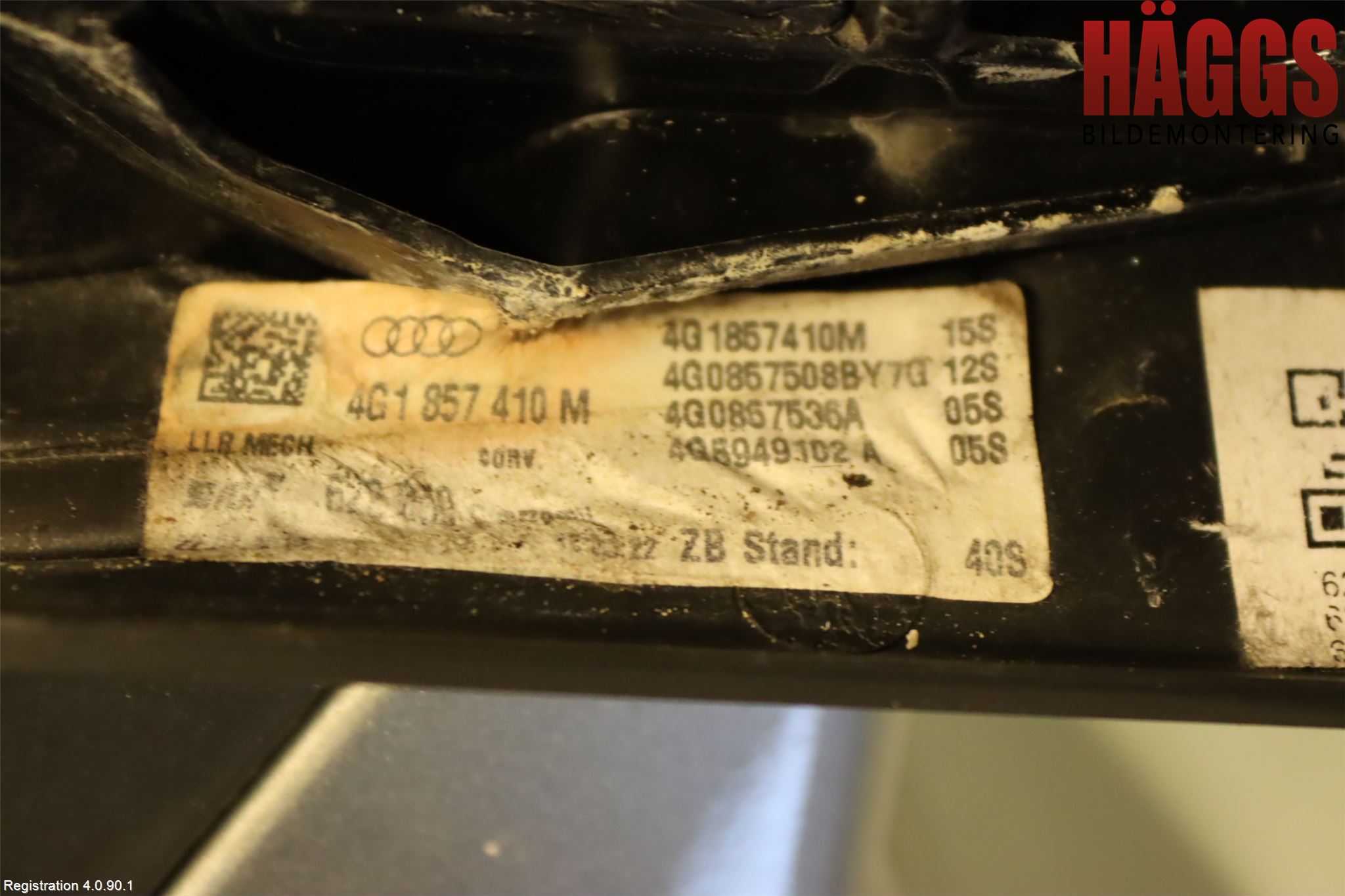 Audi A6/S6 4G 11-18 Spegel Yttre El Hö