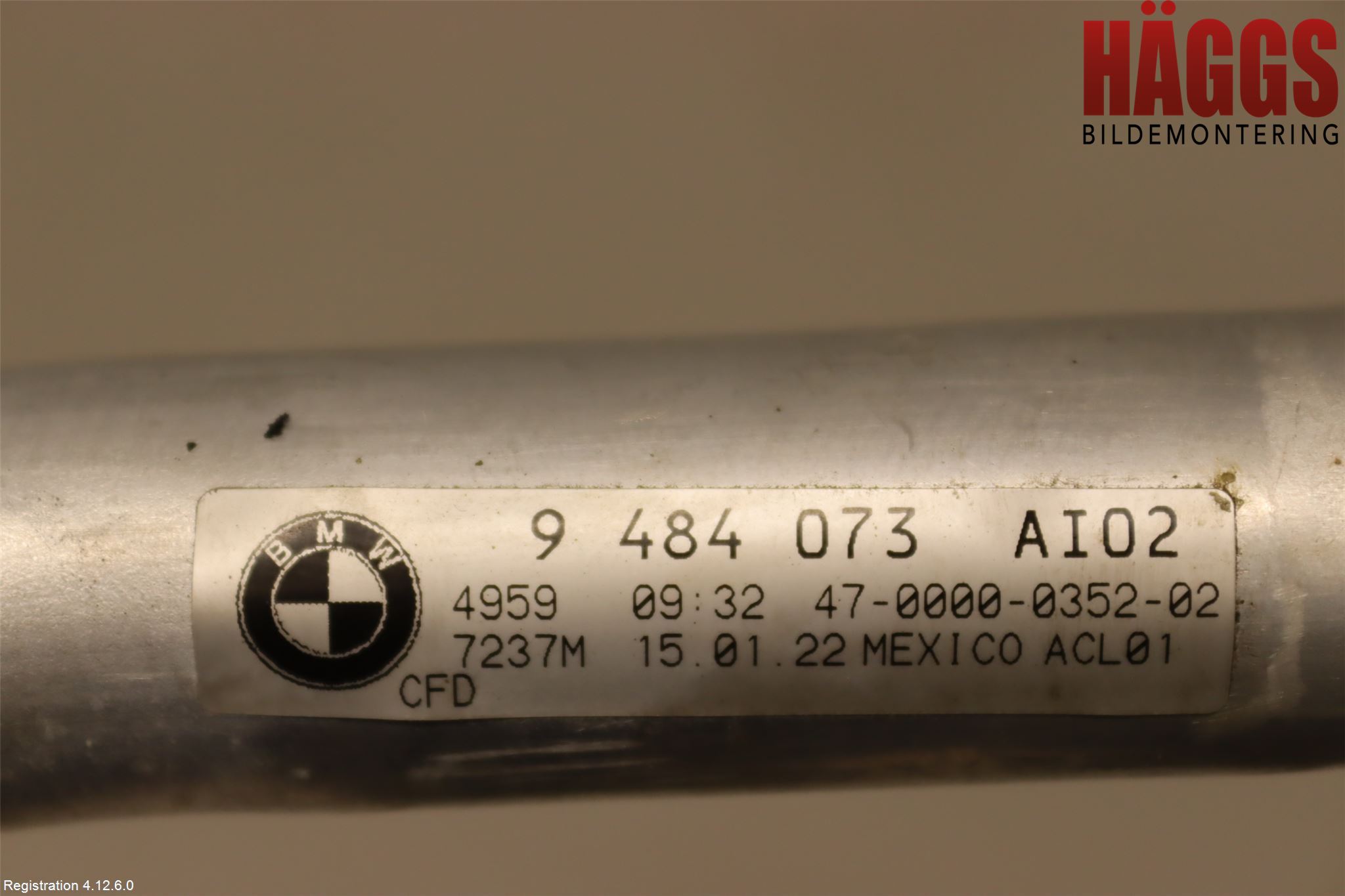 BMW X4 G02 18- Ac Slang-Rör