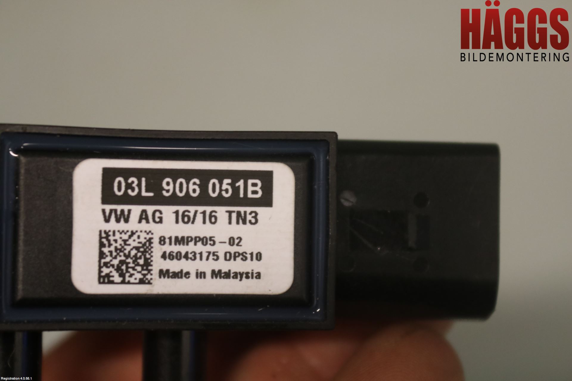 Volkswagen VW CADDY 16-20 Givare Temp-Tryck Avgas