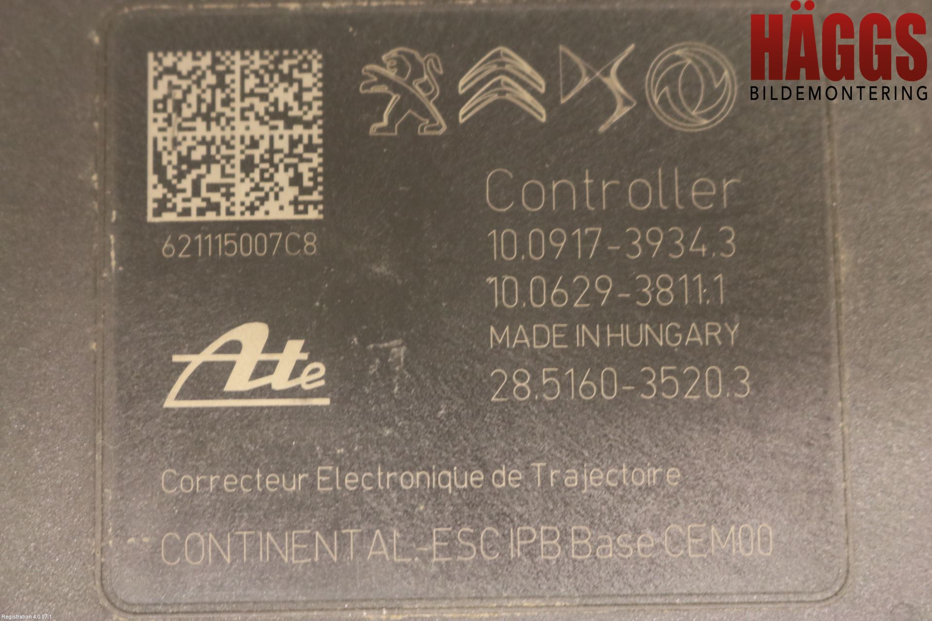 Peugeot 208/E-208 20- Abs Hydraulaggregat