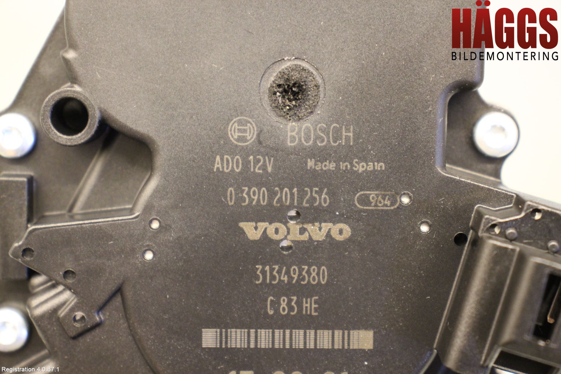 Volvo V90 17->> Torkarmotor Baklucka