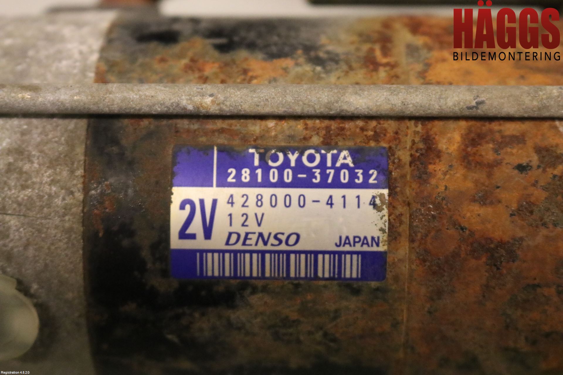 Toyota RAV4 13-18 Startmotor
