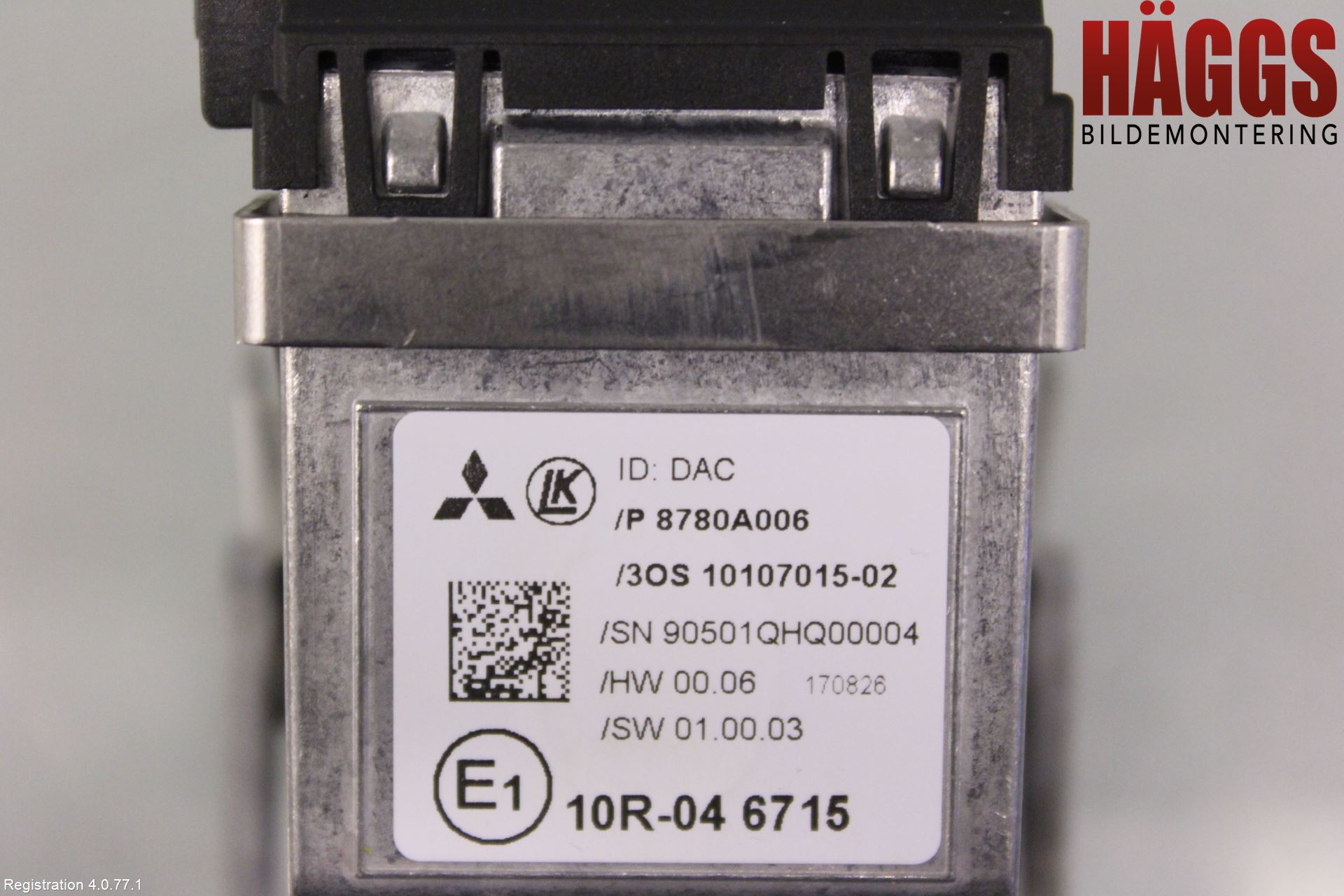 Mitsubishi L200 16-23 Sensor Aktivt Kollisionsskydd