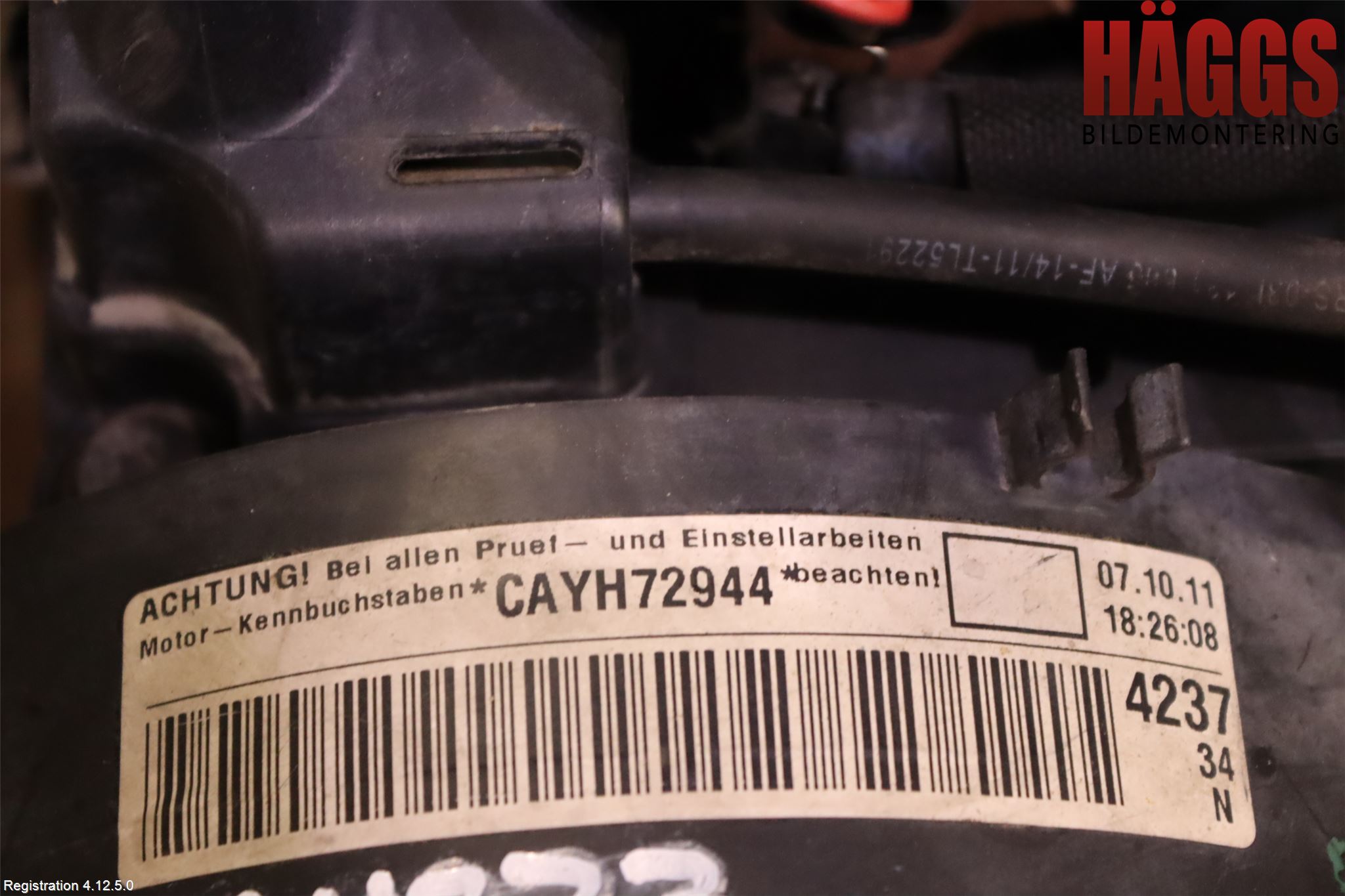 Volkswagen VW CADDY 11-15 Motor Diesel