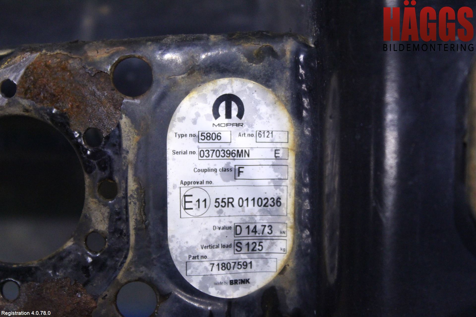 Fiat FULLBACK 16-19 Dragkrok