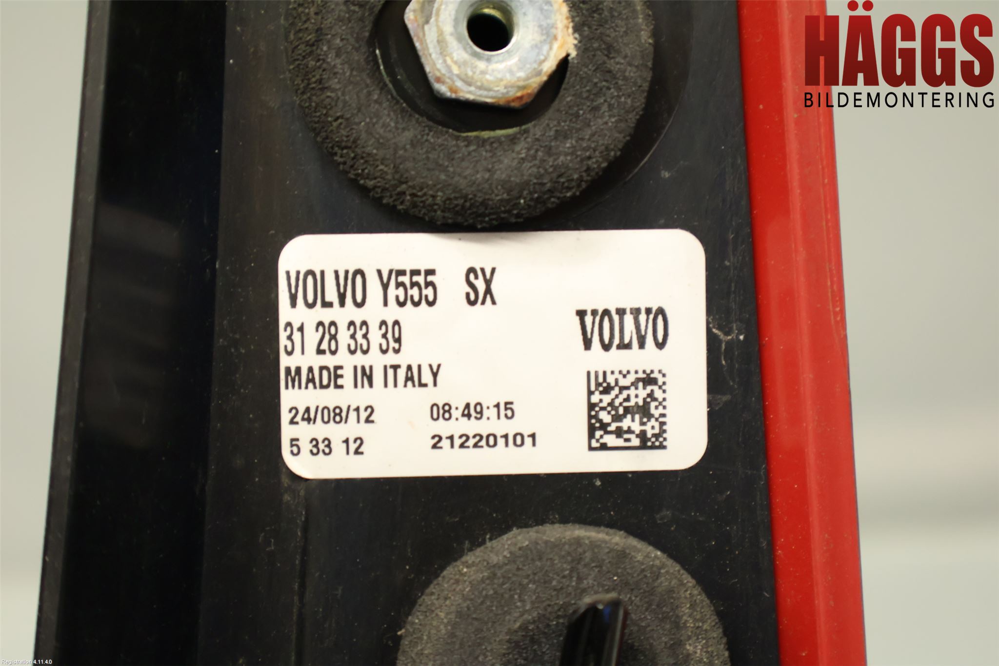 Volvo V40 12-19 Bakljus Vänster