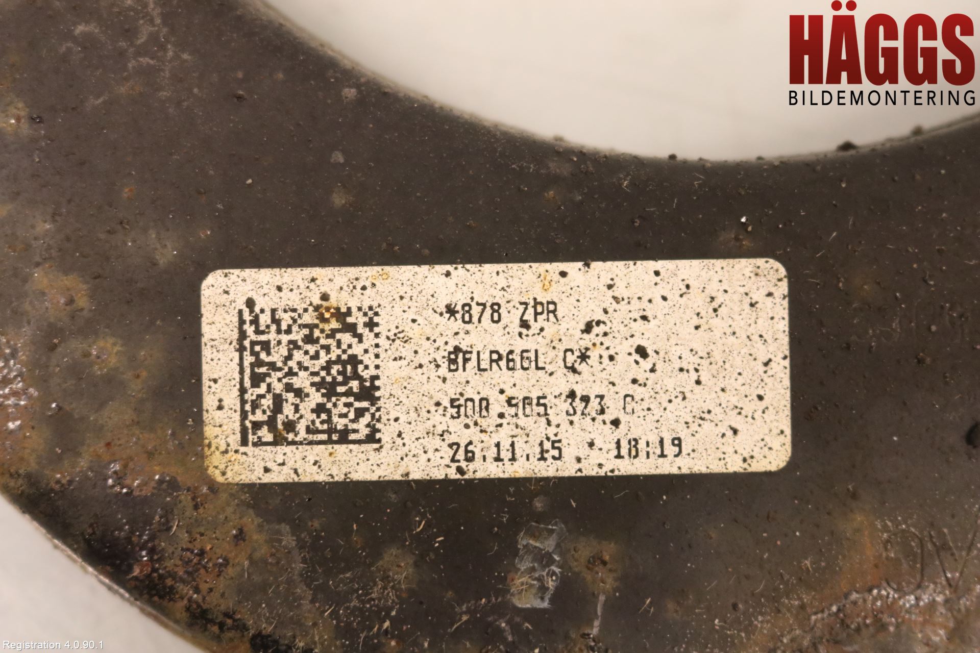 Volkswagen VW TIGUAN 07-16 Bärarm Bak Övre Höger