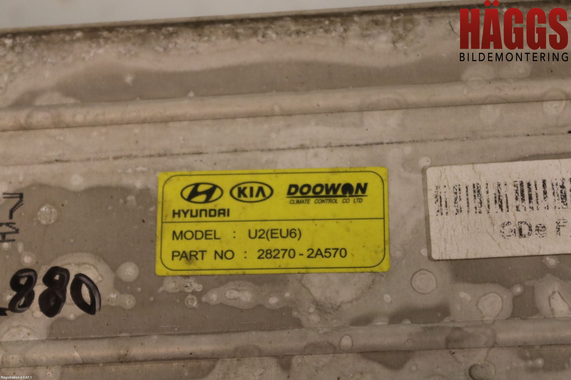 Hyundai i30 GD 13-17 Laddluft-Intercooler Kyl