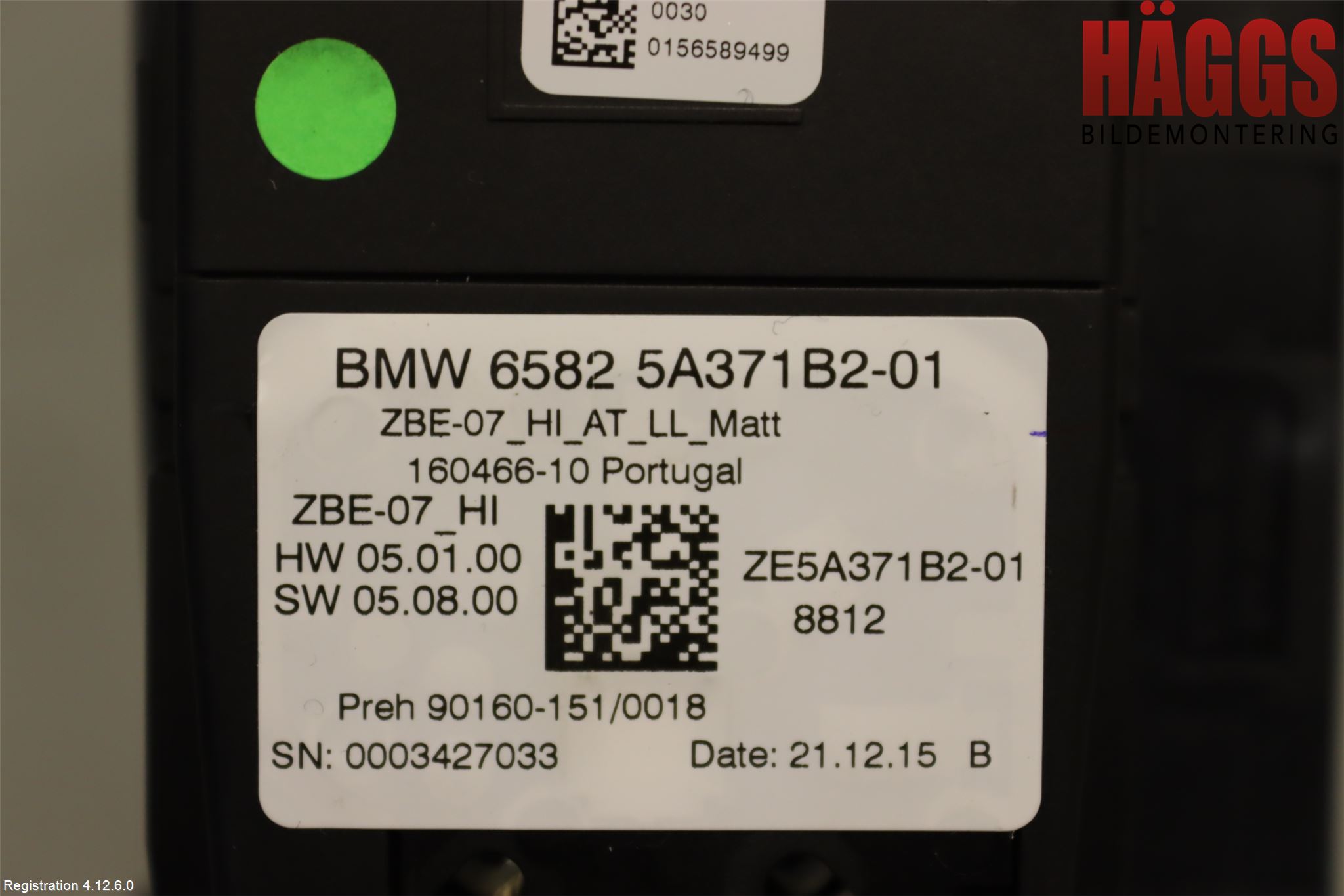 BMW X4 G02 18- Strömställare Multifunktion
