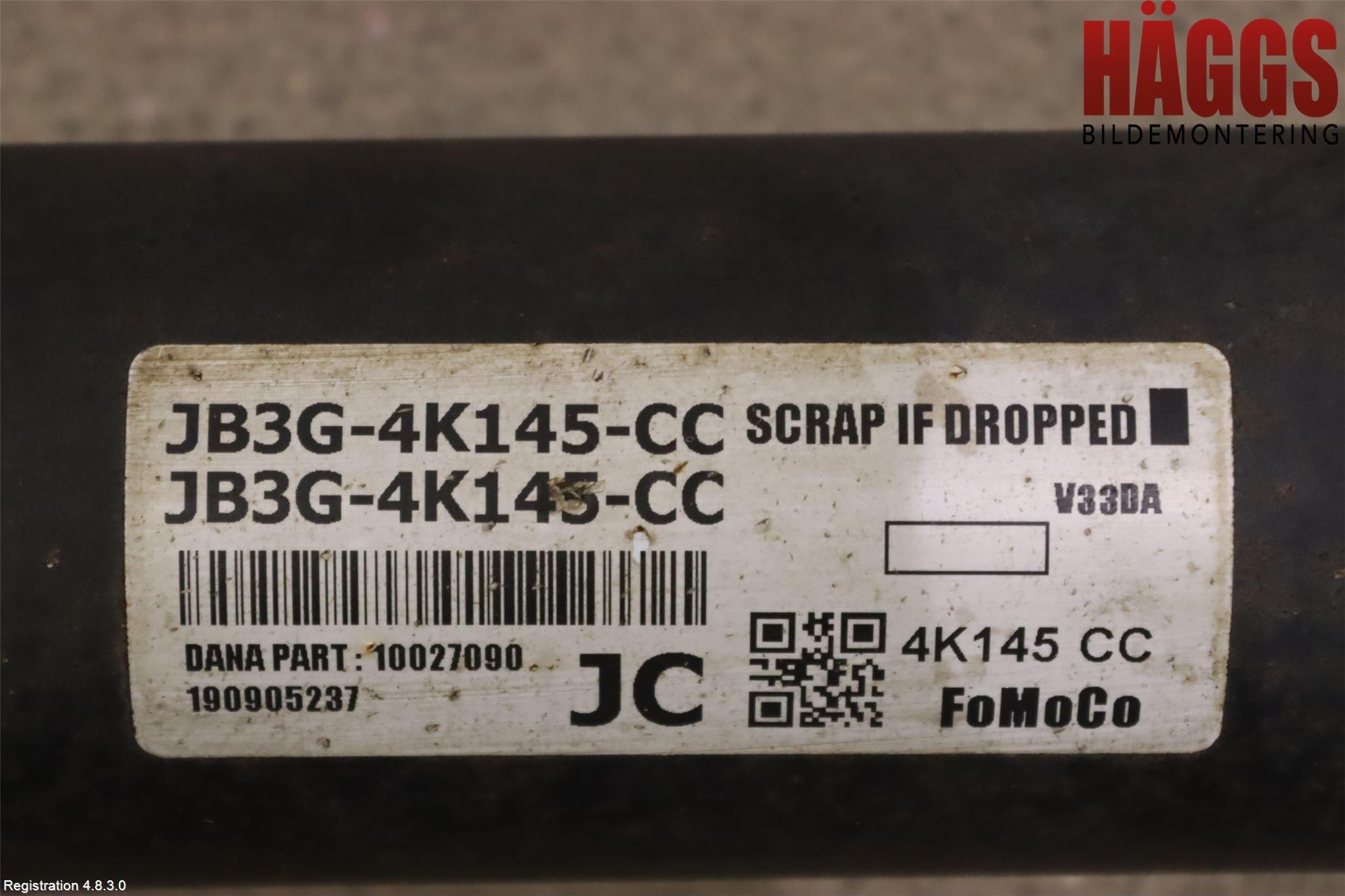 Ford RANGER EU 12-23 Mellanaxel Komp
