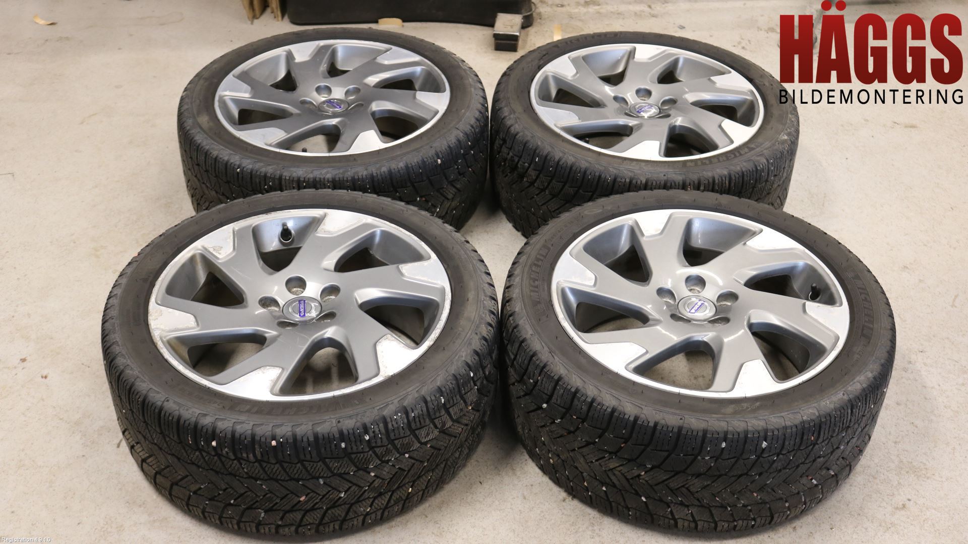 Volvo V70 08-13 Vinterdäck Alumfälg 4St