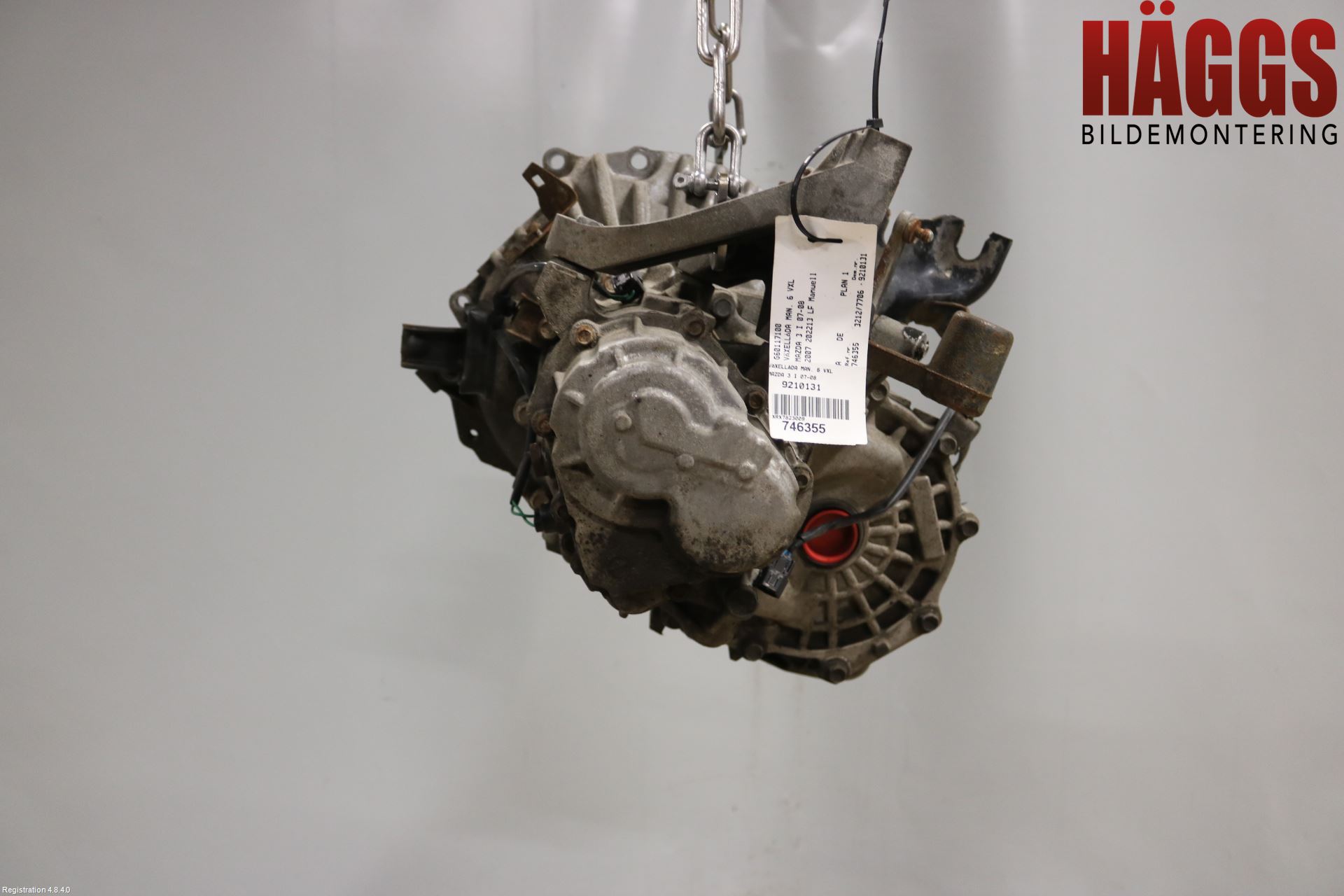 Mazda 3 I 07-08 Växellåda Man 6 Vxl