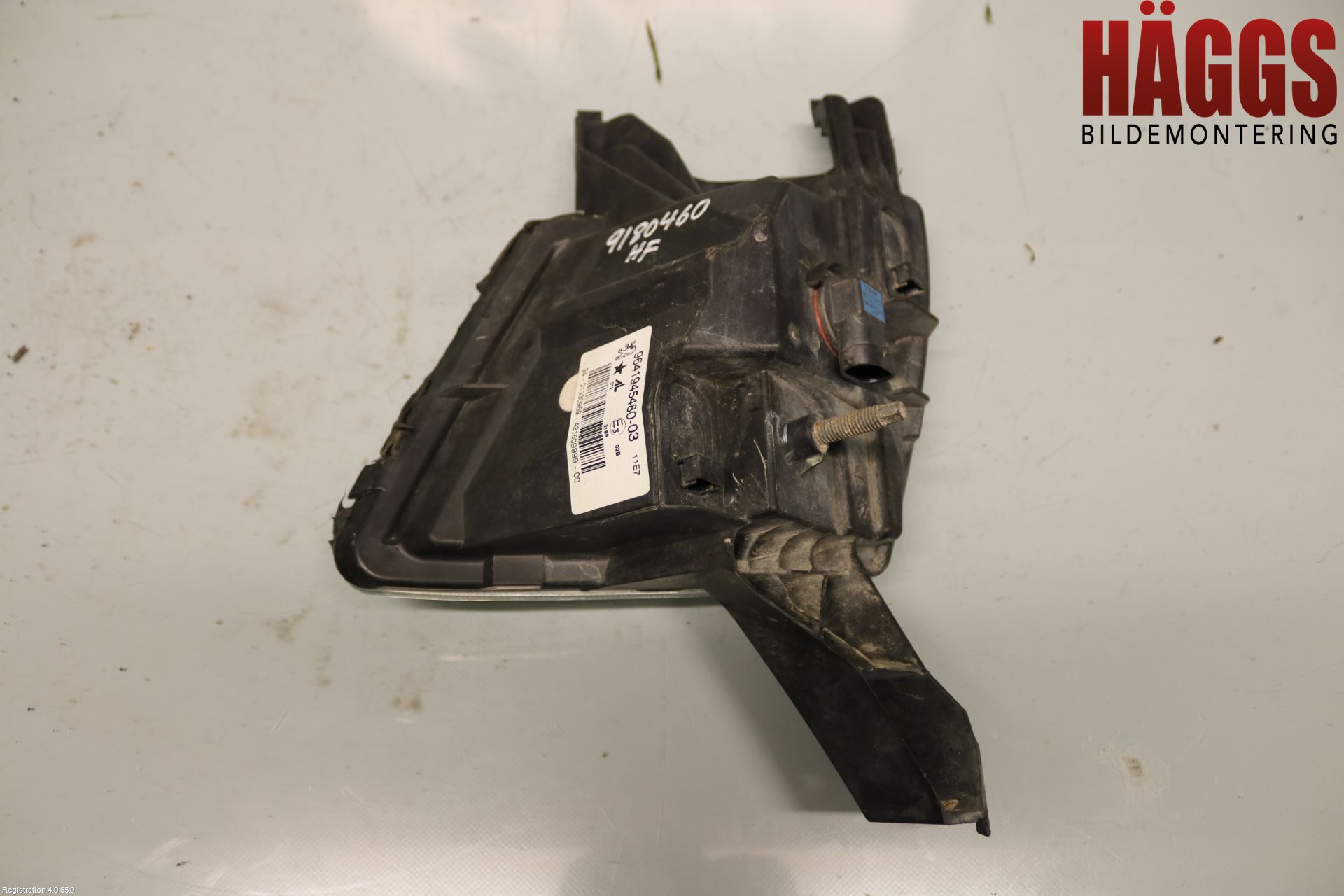 Peugeot 407 Dimljus-Varselljus Fram